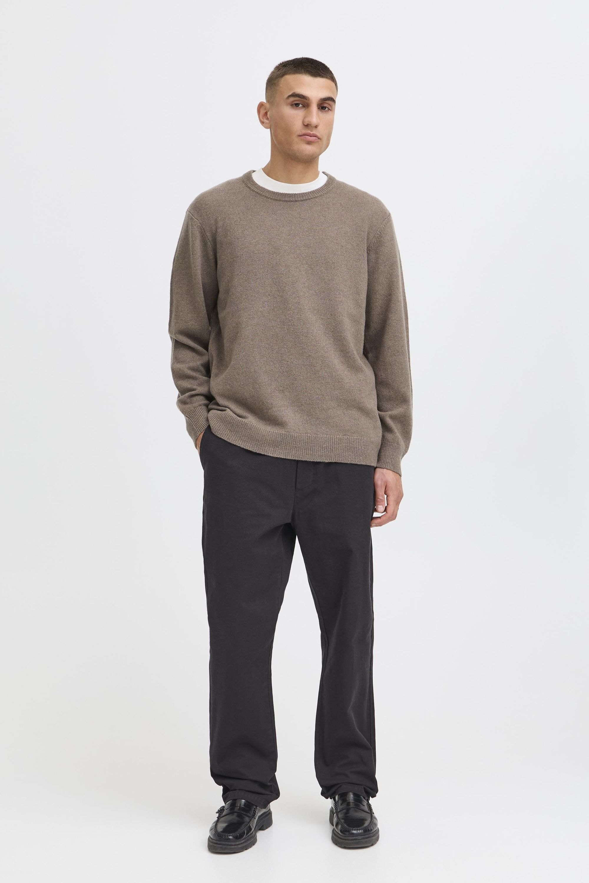 !Solid Strickfleece-Pullover »Strickpullover SDRick«