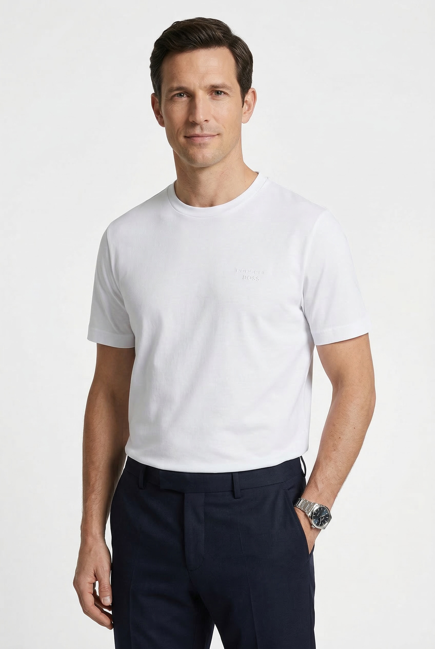 BOSS GREEN T-Shirt »Porsche Spirit 70 Capsule Collection« Premium Herrenmode Limited