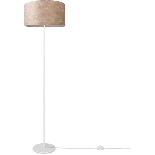 Paco Home Stehlampe »Luca Pillar«, Stehlampe Wohnzimmer Mit Stoff Büro  Modern Vintage Retro Muster E27 online kaufen | mit 3 Jahren XXL Garantie