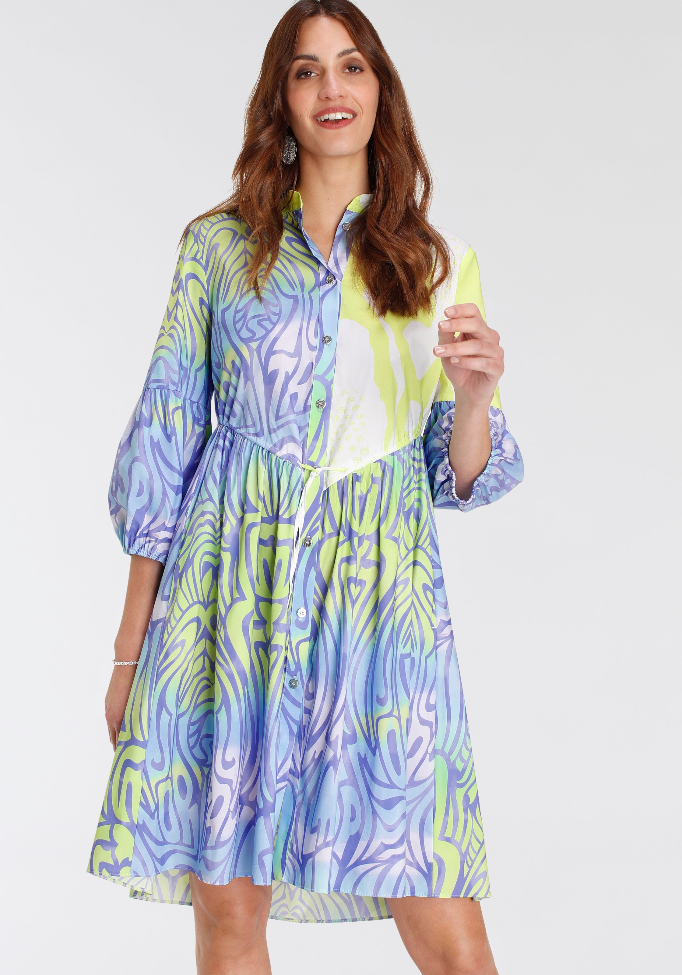 Sportalm Kitzbühel Blusenkleid mit Alloverprint