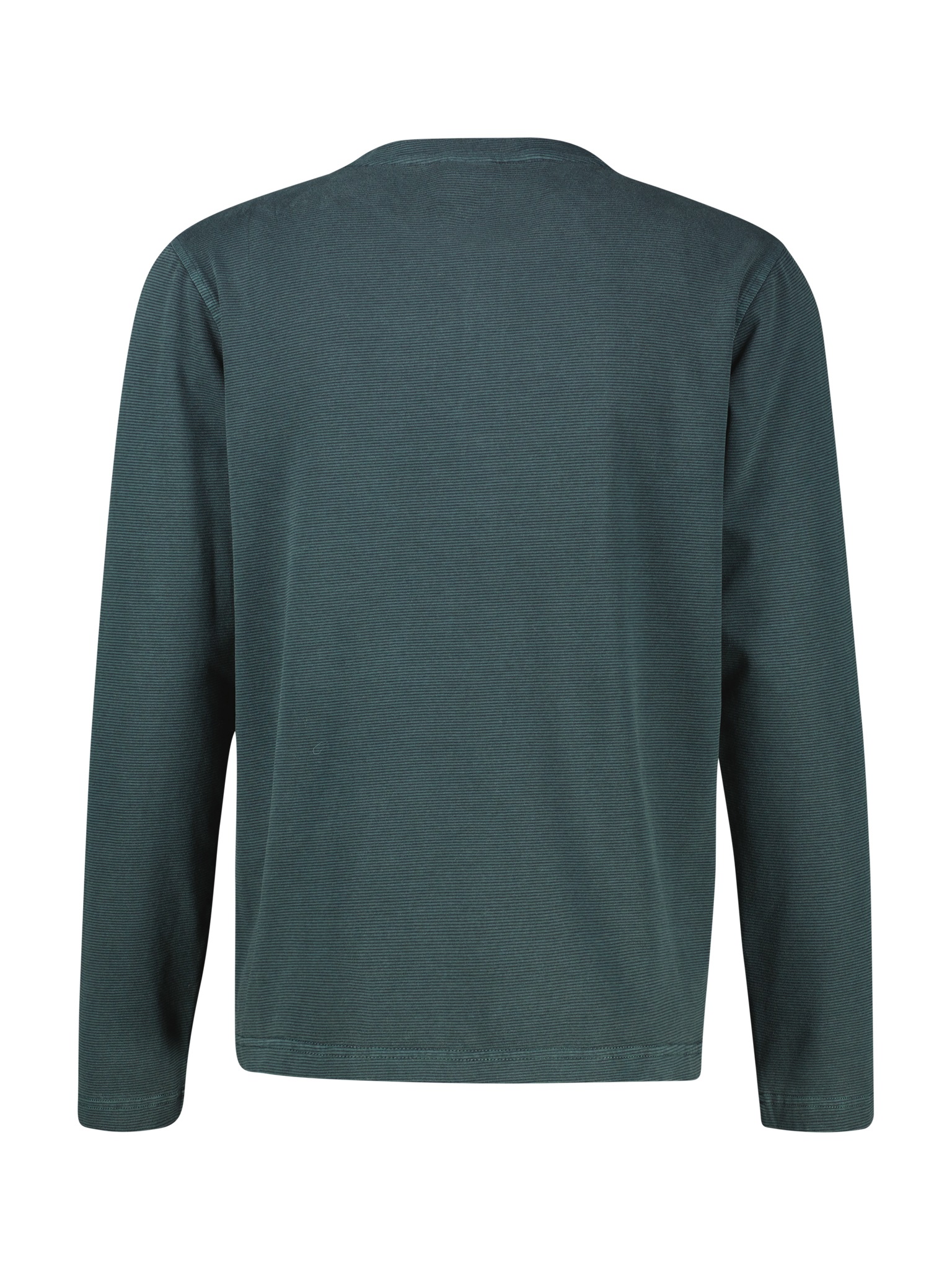 LERROS Langarmshirt mit kurzer Knopfleiste - Serafino - und feinen Streifen
