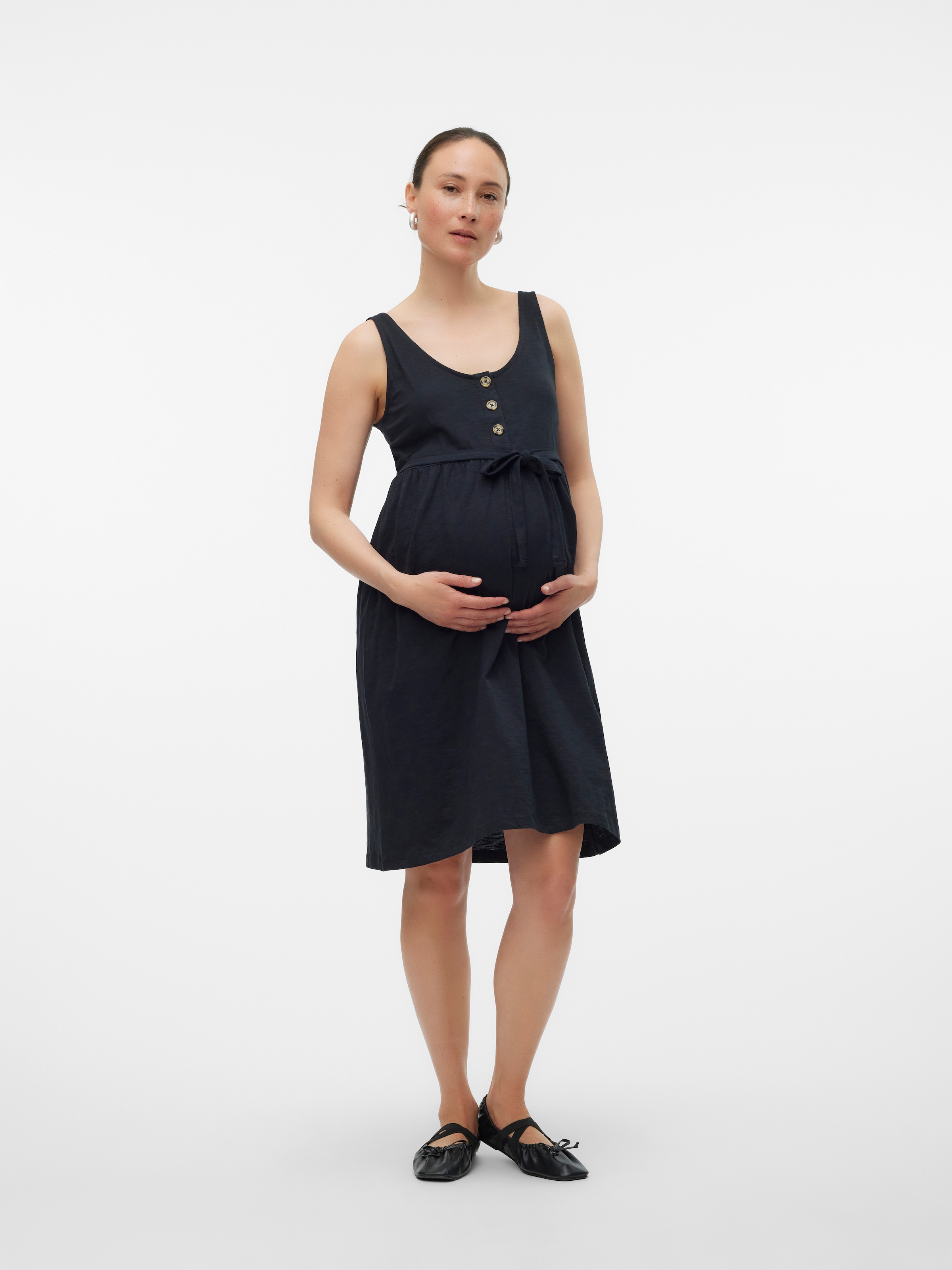 Mamalicious Umstandskleid »MLEVI LIA SL JRS ABK DRESS 2F NOOS«
