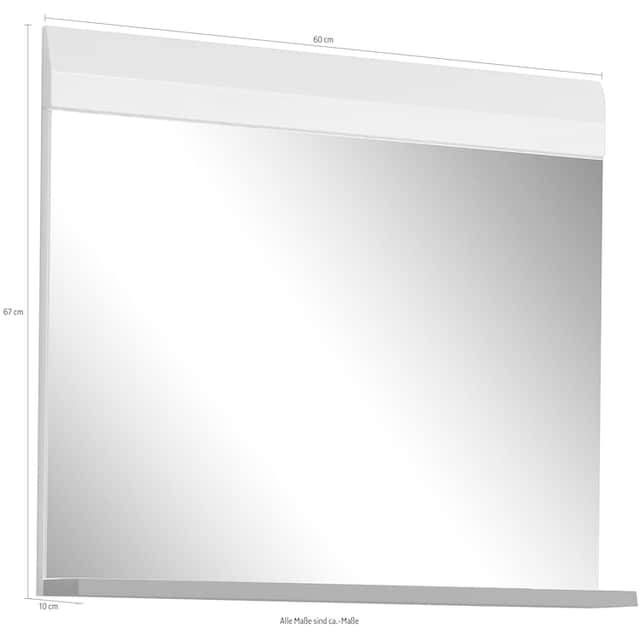 trendteam Badspiegel »Skin«, Breite 60 cm, mit praktischer Ablagefläche  online kaufen | mit 3 Jahren XXL Garantie