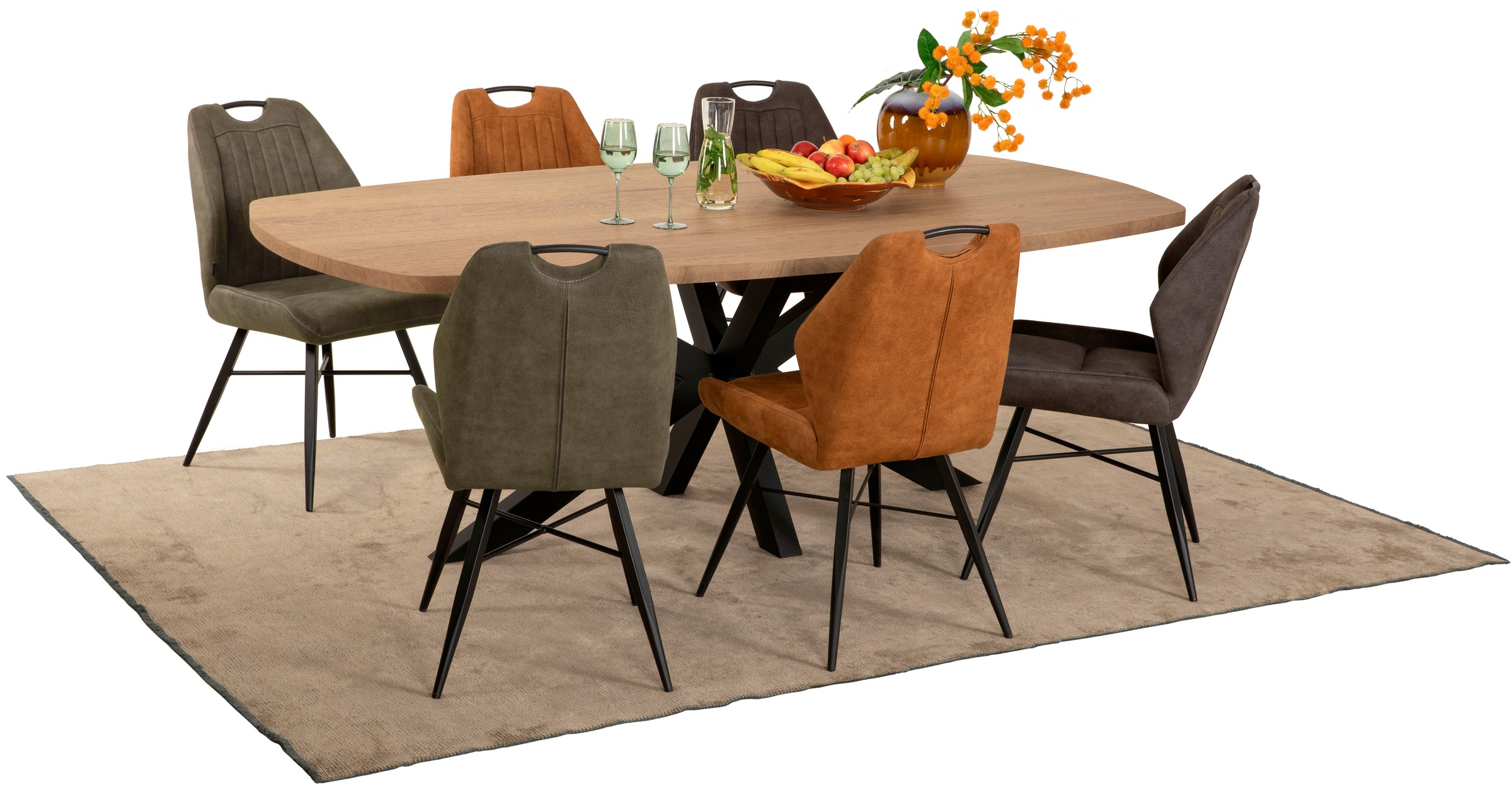 OMG Design Esszimmerstuhl »Torro« (Set) 1 Stk.bequemer Polsterstuhl, pflegeleichter Bezug