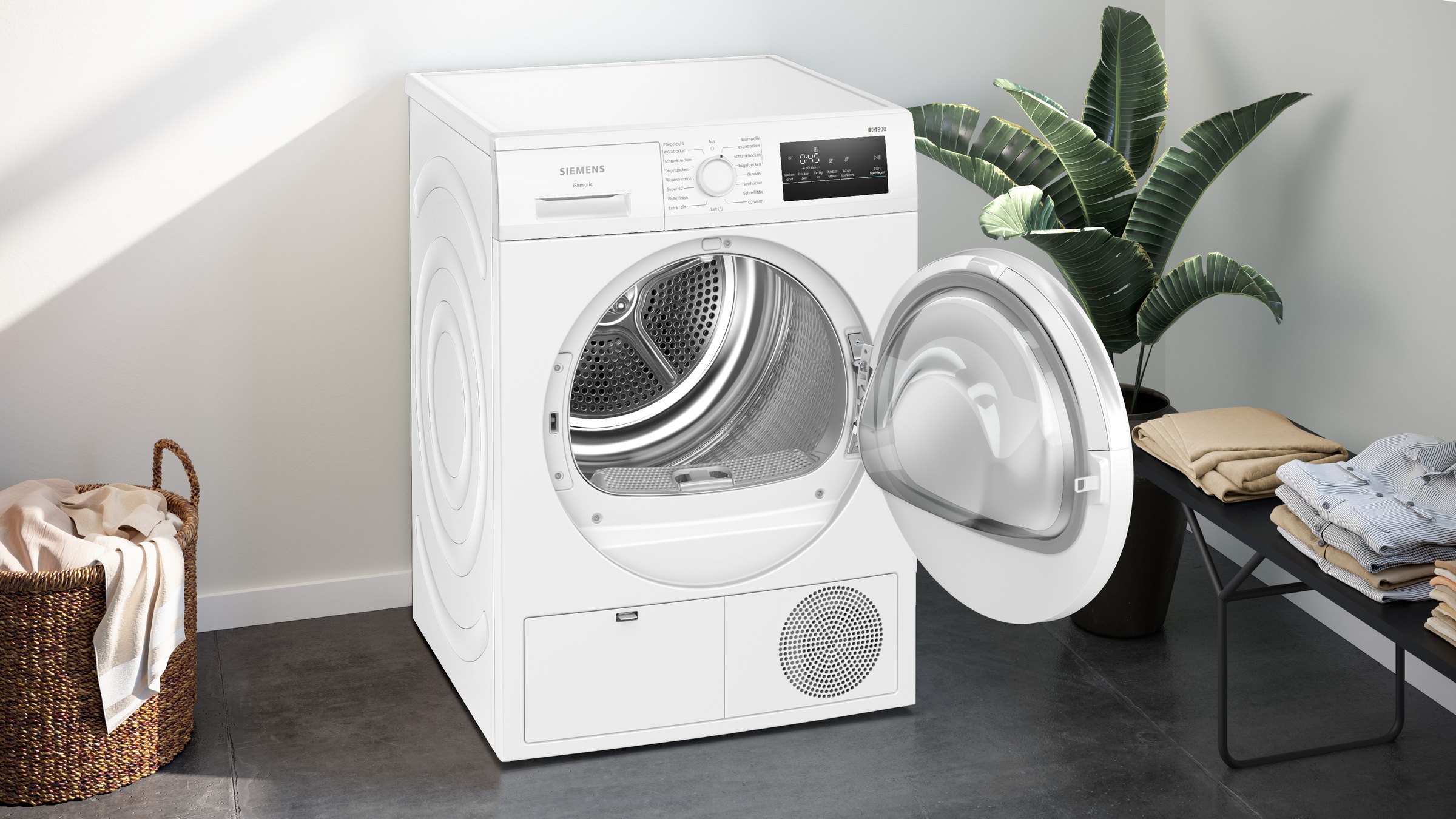 SIEMENS Wärmepumpentrockner »WT43H004« iQ300