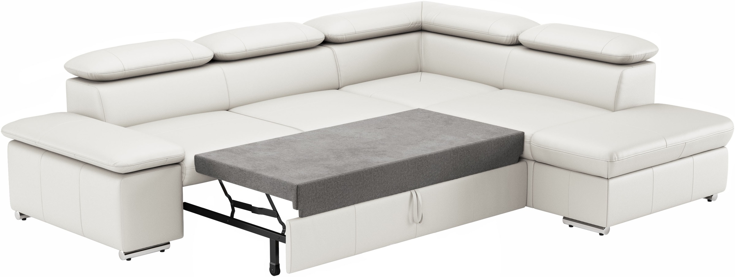 Ecksofa Valantine V, wahlweise mit Bettfunktion