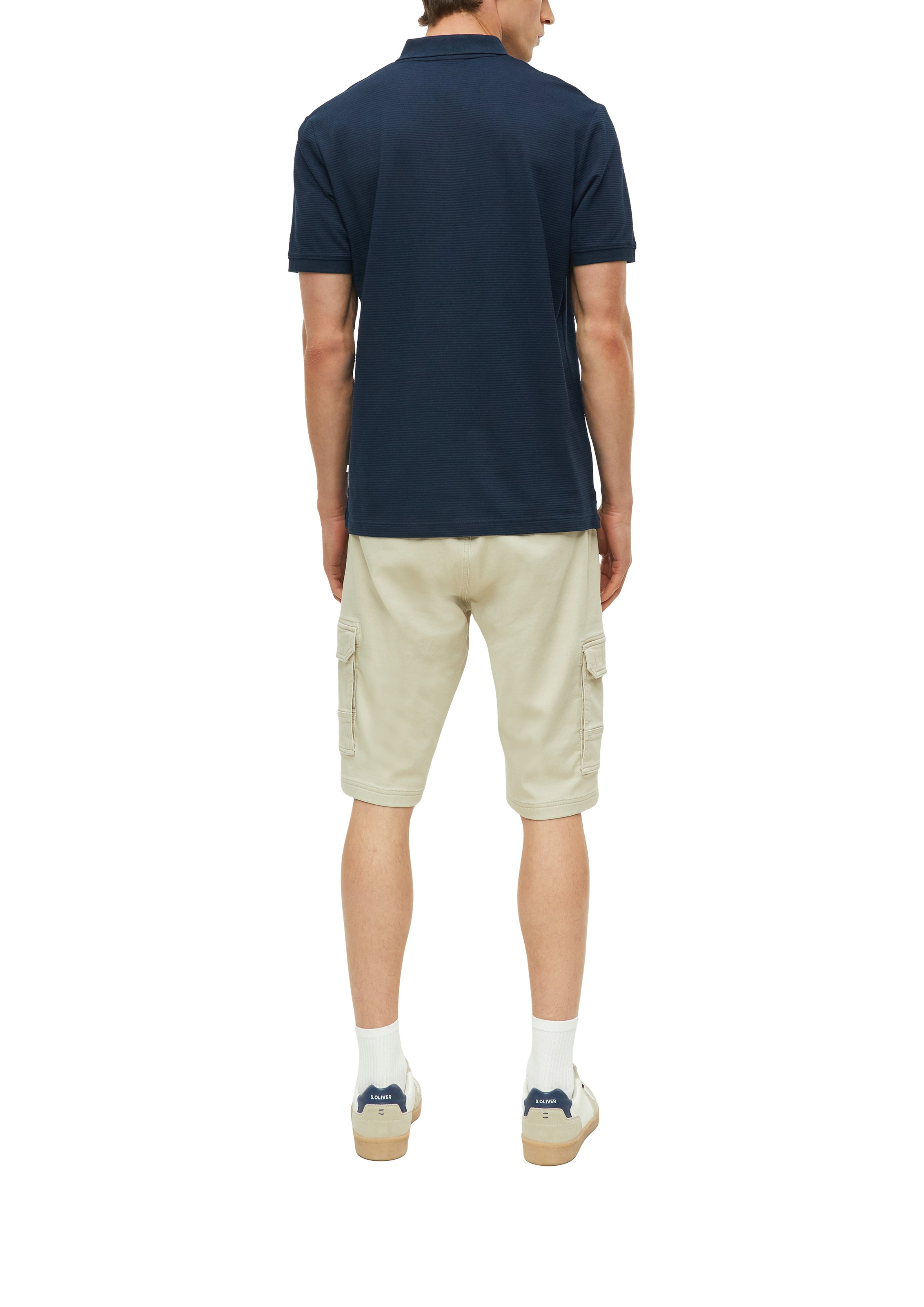 s.Oliver Poloshirt Sommer-Polo in Struktur-Optik