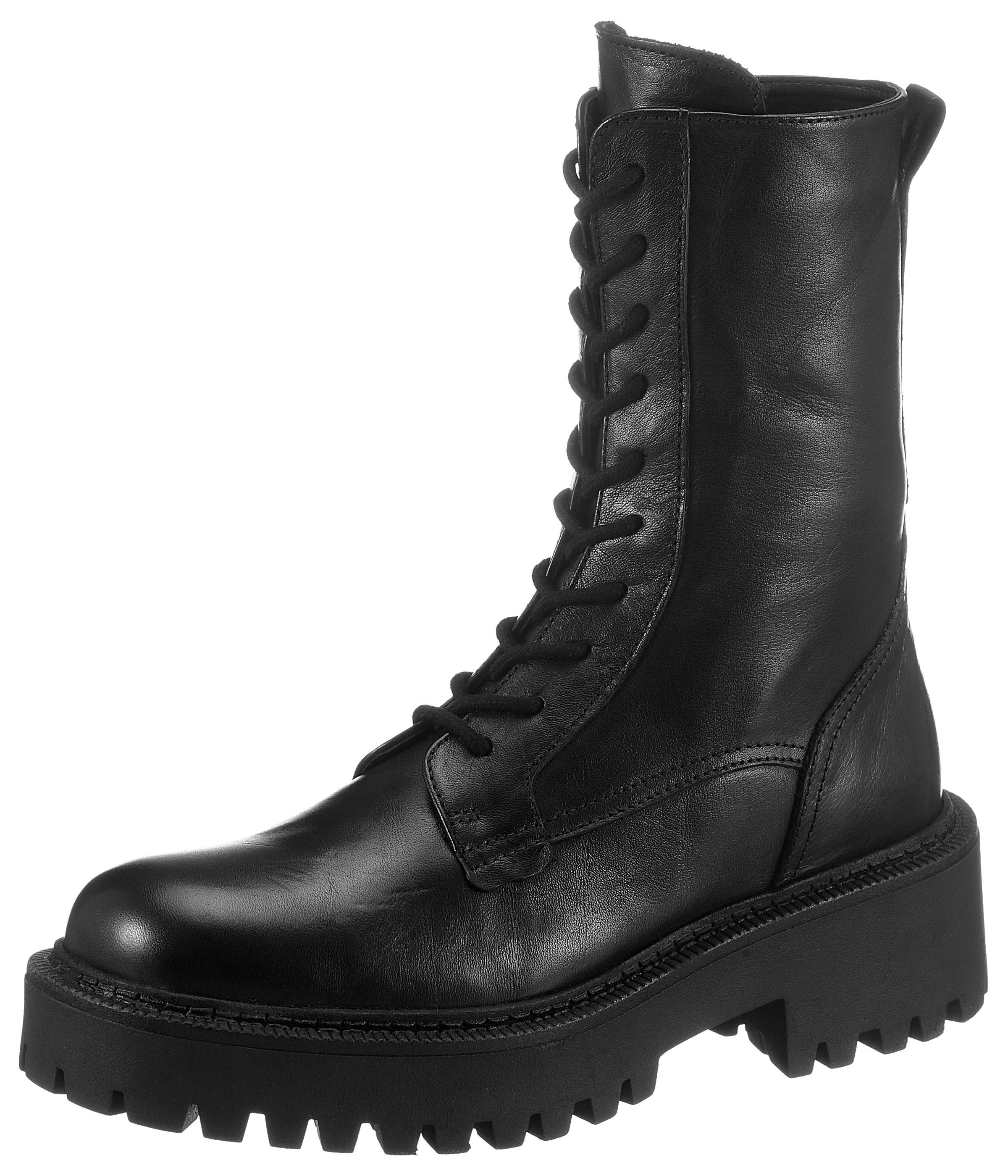 INUOVO Schnürstiefel im schlichten Design