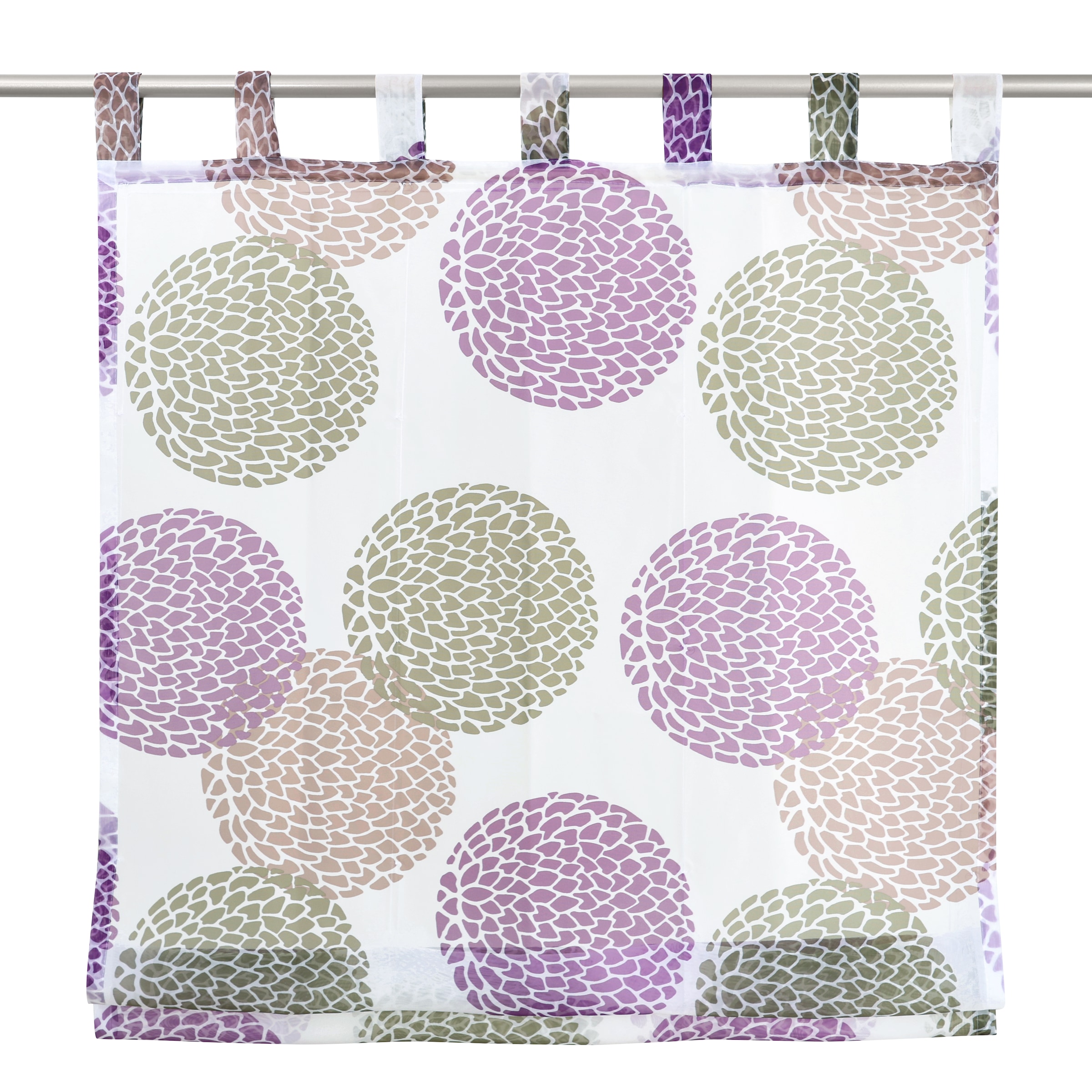 OTTO home Raffrollo »Belem« mit Schlaufen Transparent, Voile, Polyester