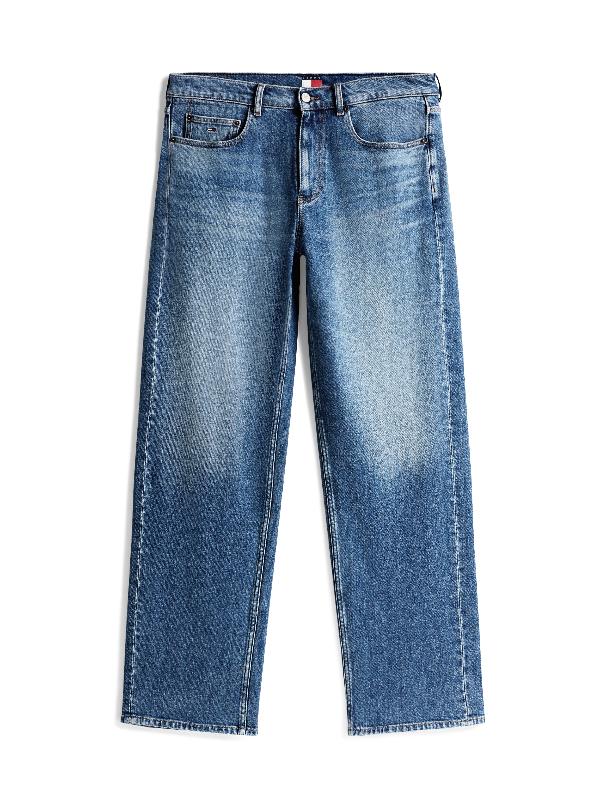 Tommy Jeans Loose-fit-Jeans »Jamie Loose Straight« in blauer Waschung