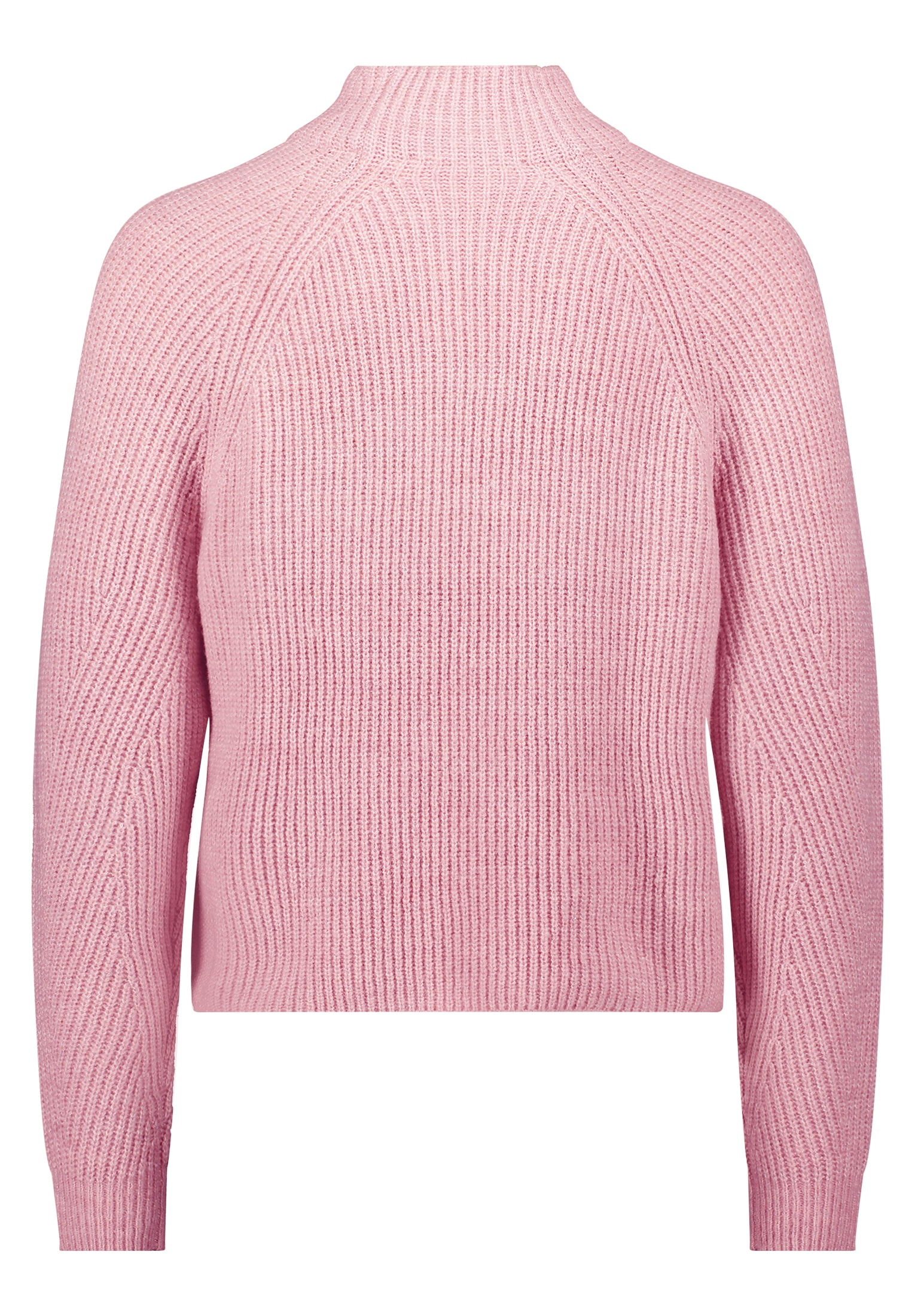 Betty&Co Rundhalspullover »Grobstrick-Pullover mit hohem Kragen«