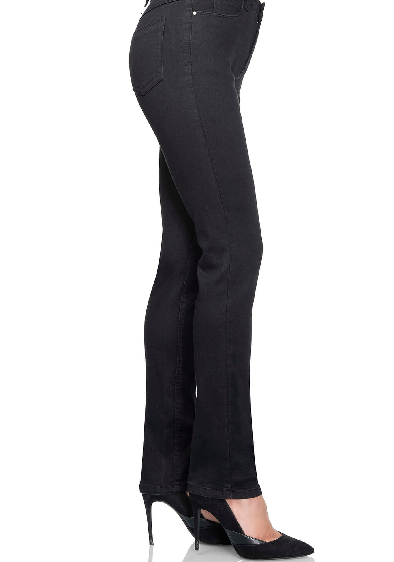 wonderjeans Slim-fit-Jeans, Klassischer gerader Schnitt