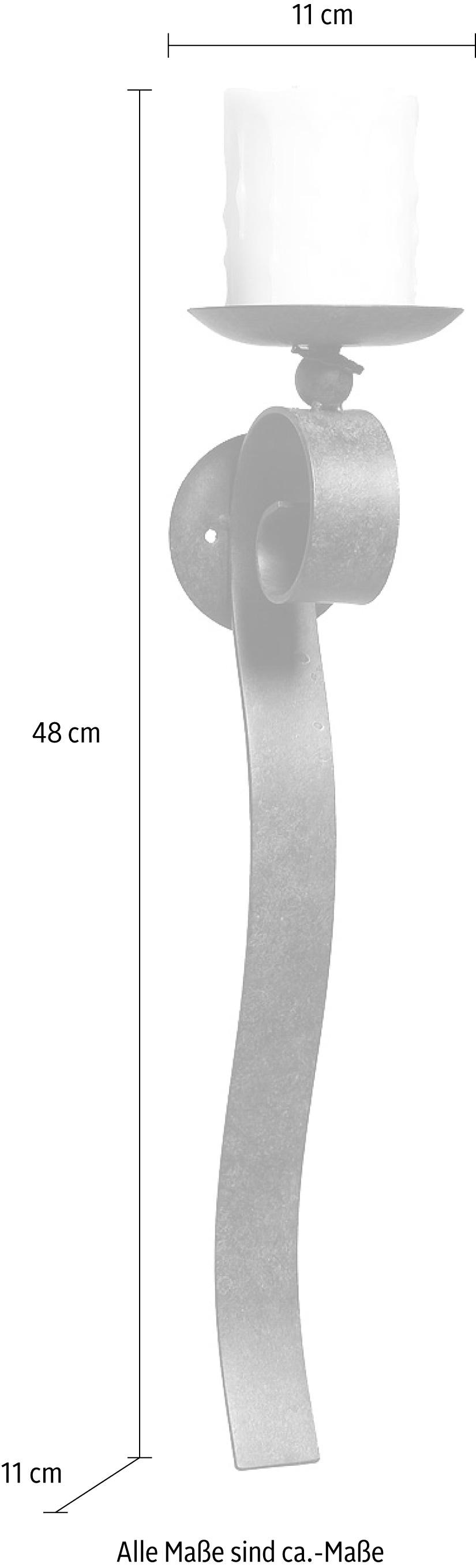 Ambiente Haus Kerzenhalter Landhaus, braun