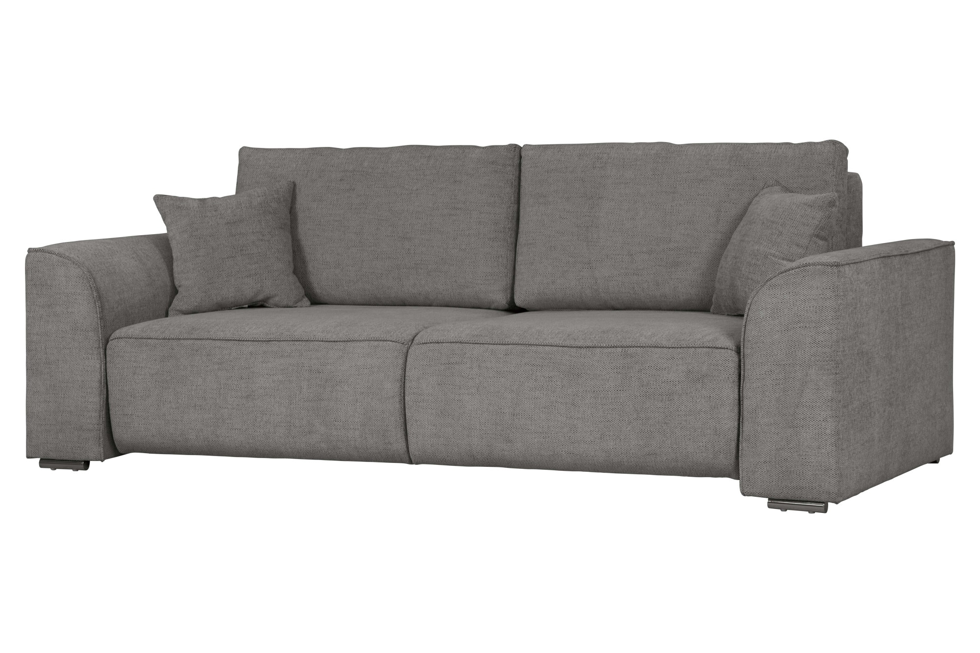INOSIGN 3-Sitzer »BEATRICE auch als Schlafsofa mit Bettkasten, B/T/H 250/107/92 cm« wahlweise mit Bettfunktion, incl. 2 Zierkissen, Wellenfederung