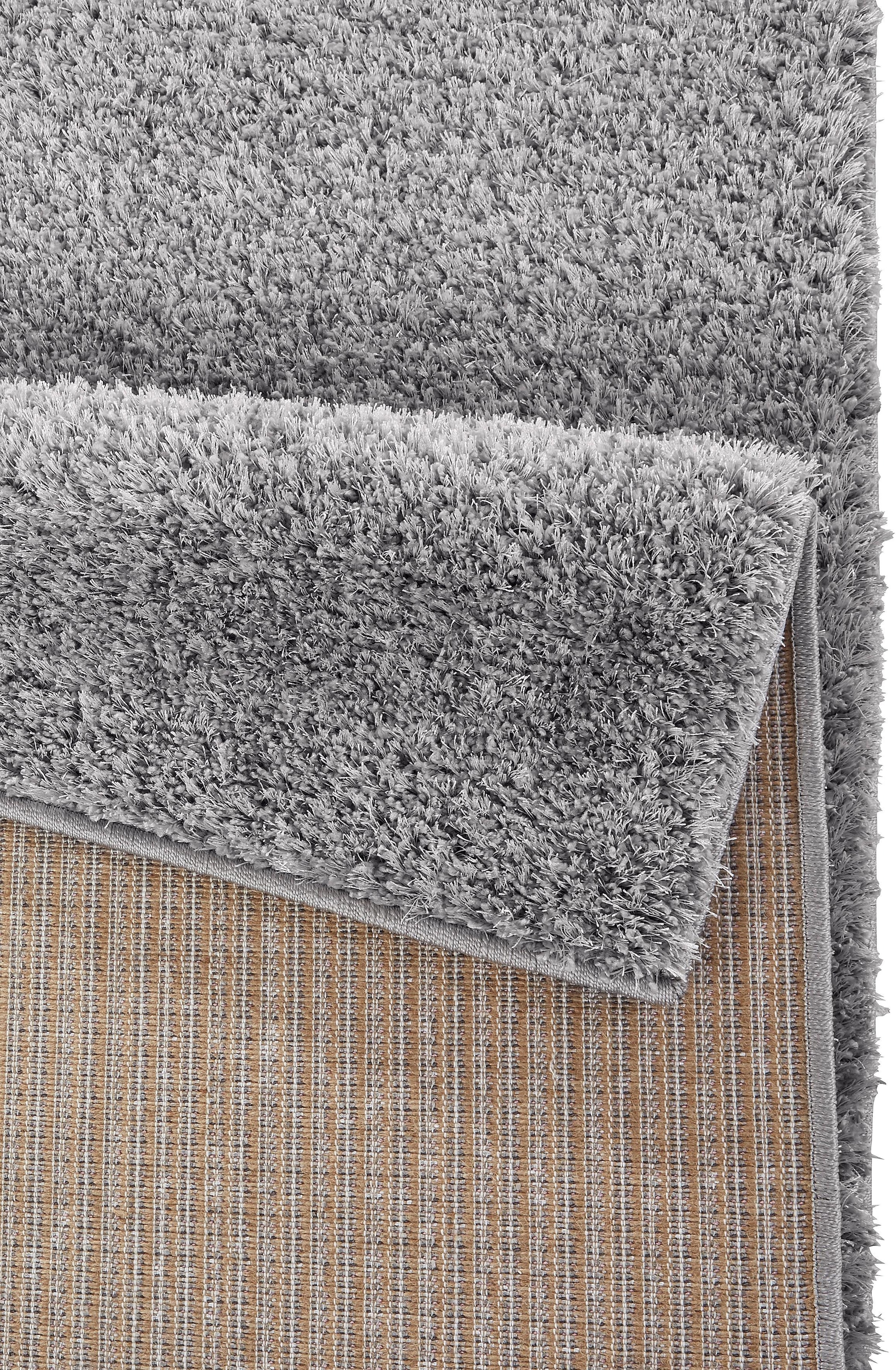 Guido Maria Kretschmer Home&Living Hochflor-Läufer »Cosima«, rechteckig, 30 mm Höhe, Mikrofaser, extra flauschig, weich, pflegeleicht, elegant, Läufer, Uni
