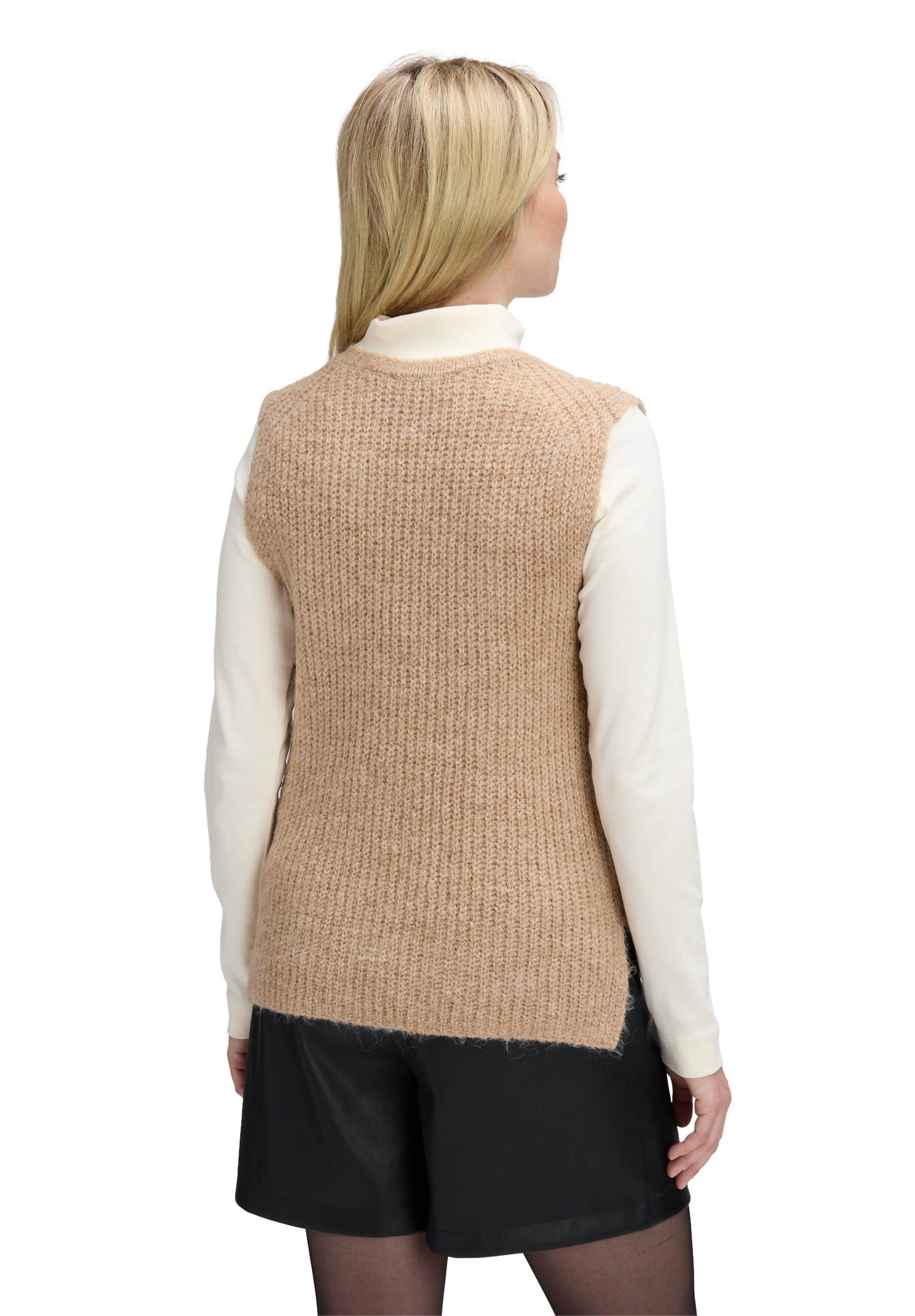Betty&Co Strickpullover »Strickpullover ohne Arm«