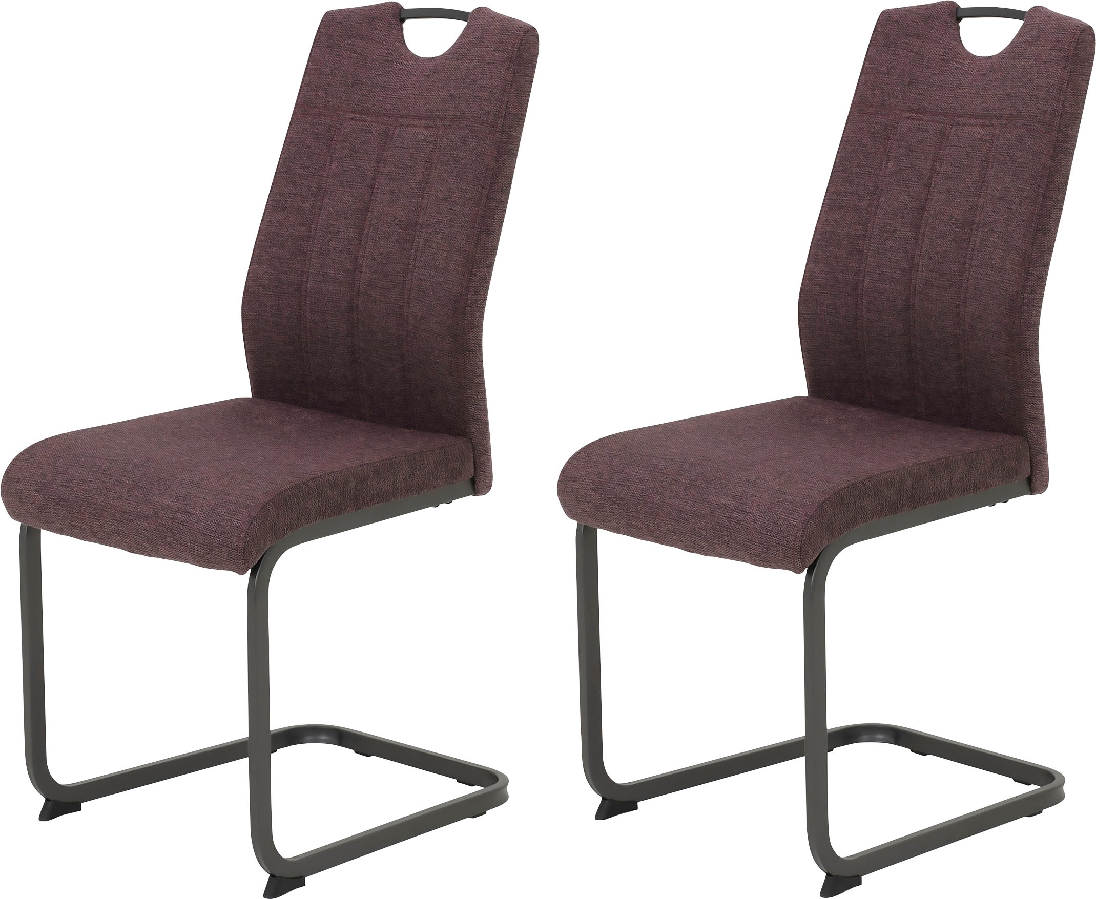 HELA Freischwinger »CHRISTINA«, (Set), 2 St., Webstoff, 1, 2 oder 4 Stück, Schwingstuhl