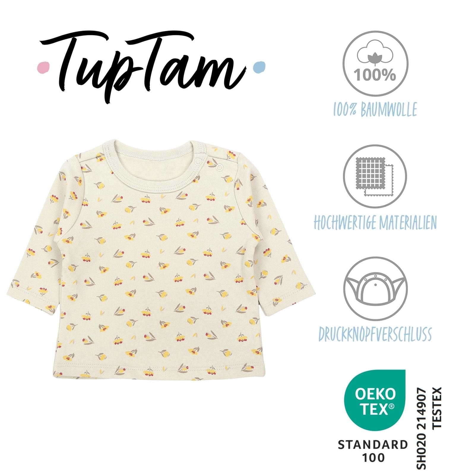TupTam Langarmshirt »Shirt Baby Mädchen Langarmshirt 5er Set«
