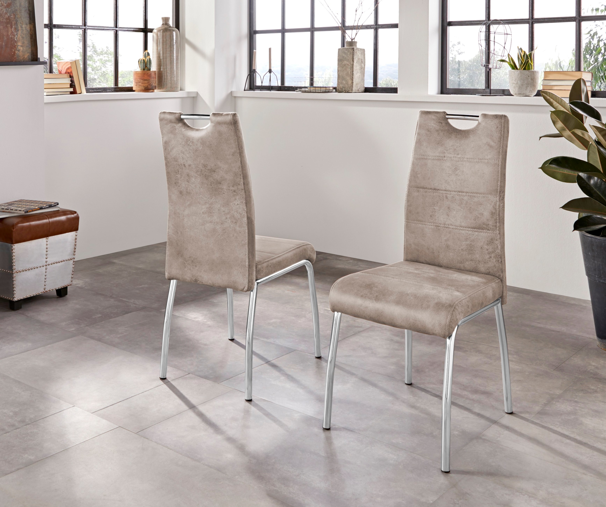 HELA Stuhl »Susi«, (Set), 2 St., Polyester, 2 oder 4 Stück, mit Griff