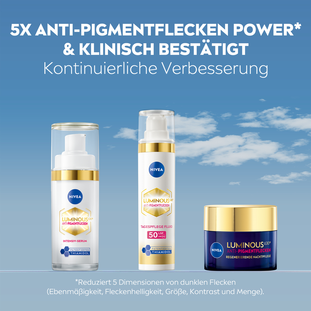 Nivea Gesichtspflege-Set »NIVEA LUMINOUS630® Anti-Pigmenflecken Routine Set«