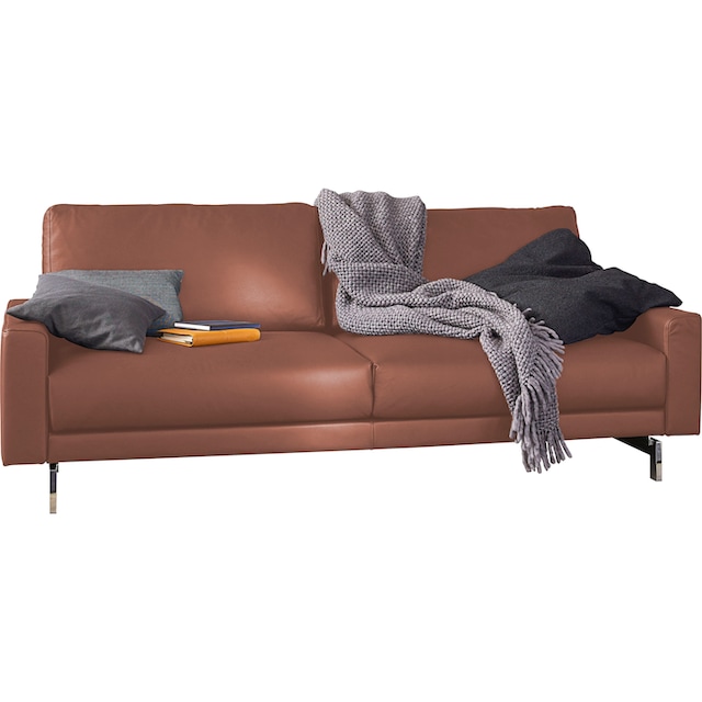 »hs.450«, sofa cm Breite kaufen chromfarben auf Armlehne Raten 184 2,5-Sitzer niedrig, hülsta glänzend, Fuß