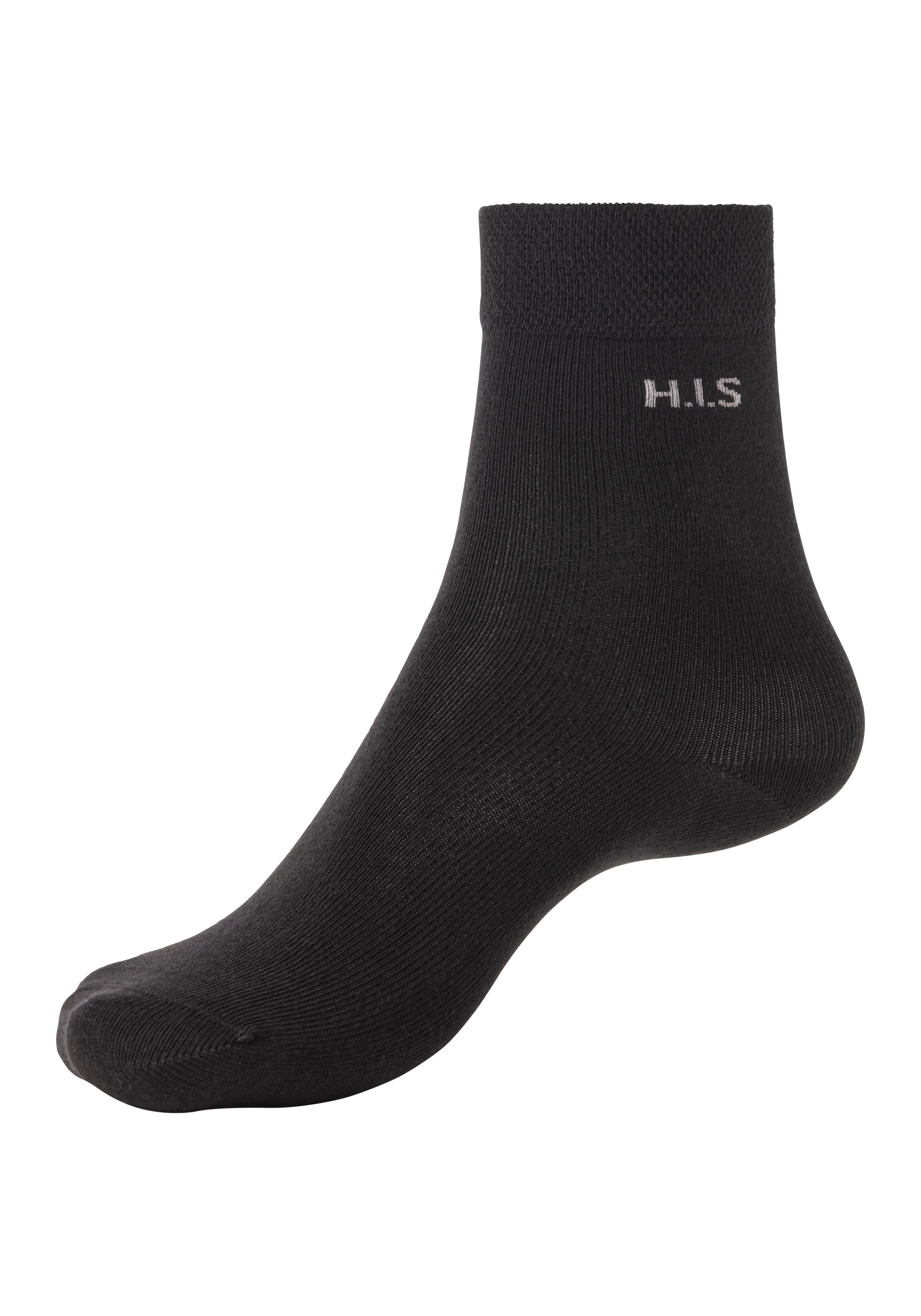 einschneidendes kaufen auf H.I.S Paar), Raten Socken, (4 Bündchen ohne