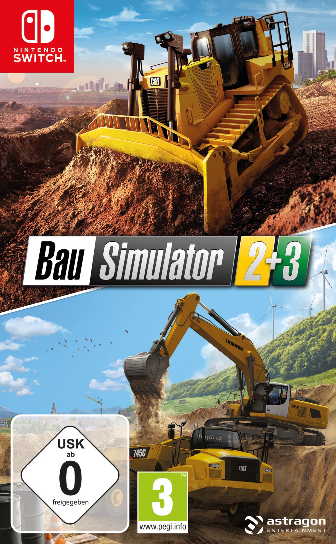 Astragon Spielesoftware »Bau Simulator 2+3«, Nintendo Switch