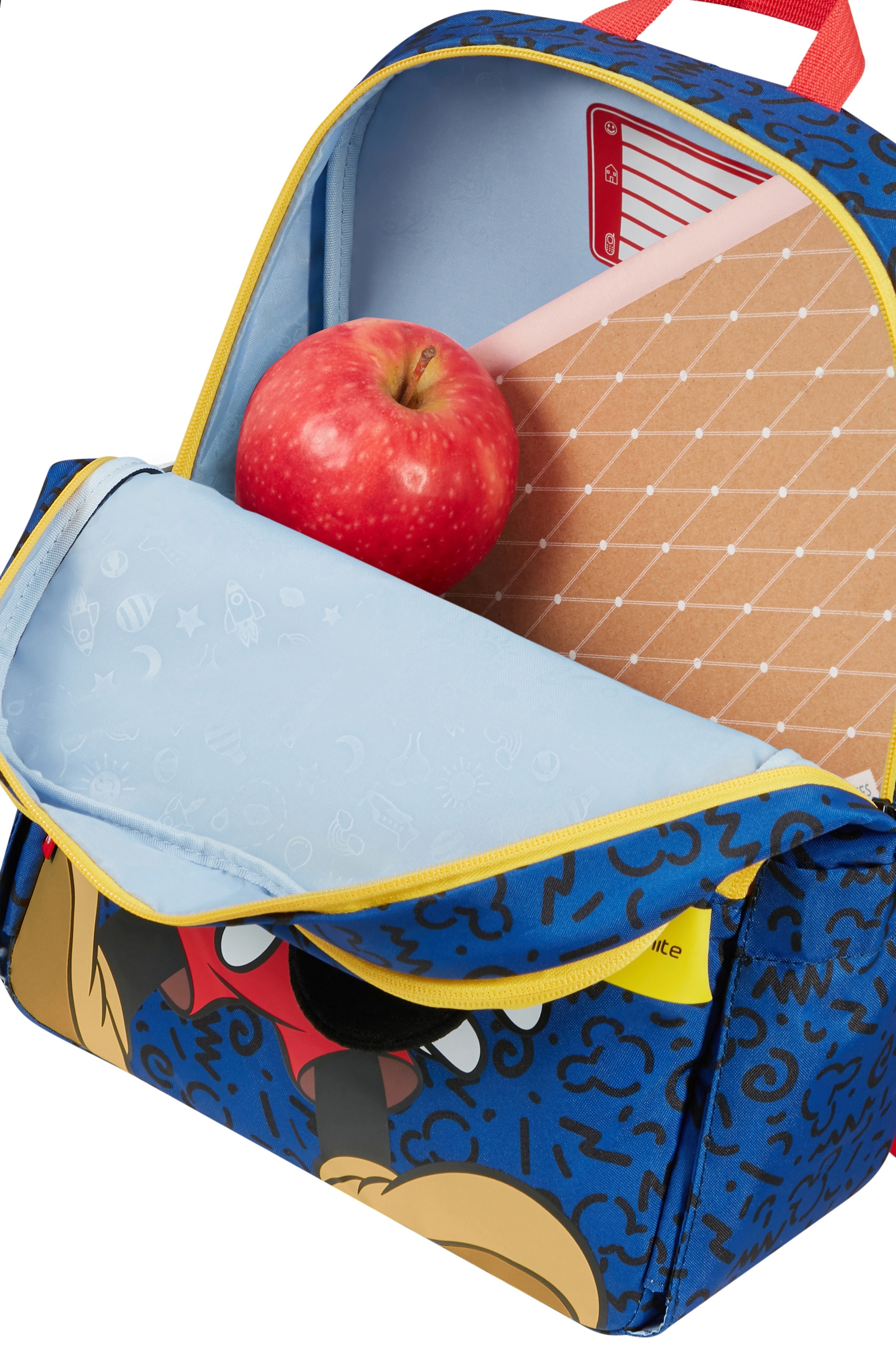 Samsonite Kinderrucksack »DAYDREAM DISNEY, Mickey Happy« reflektierende Details