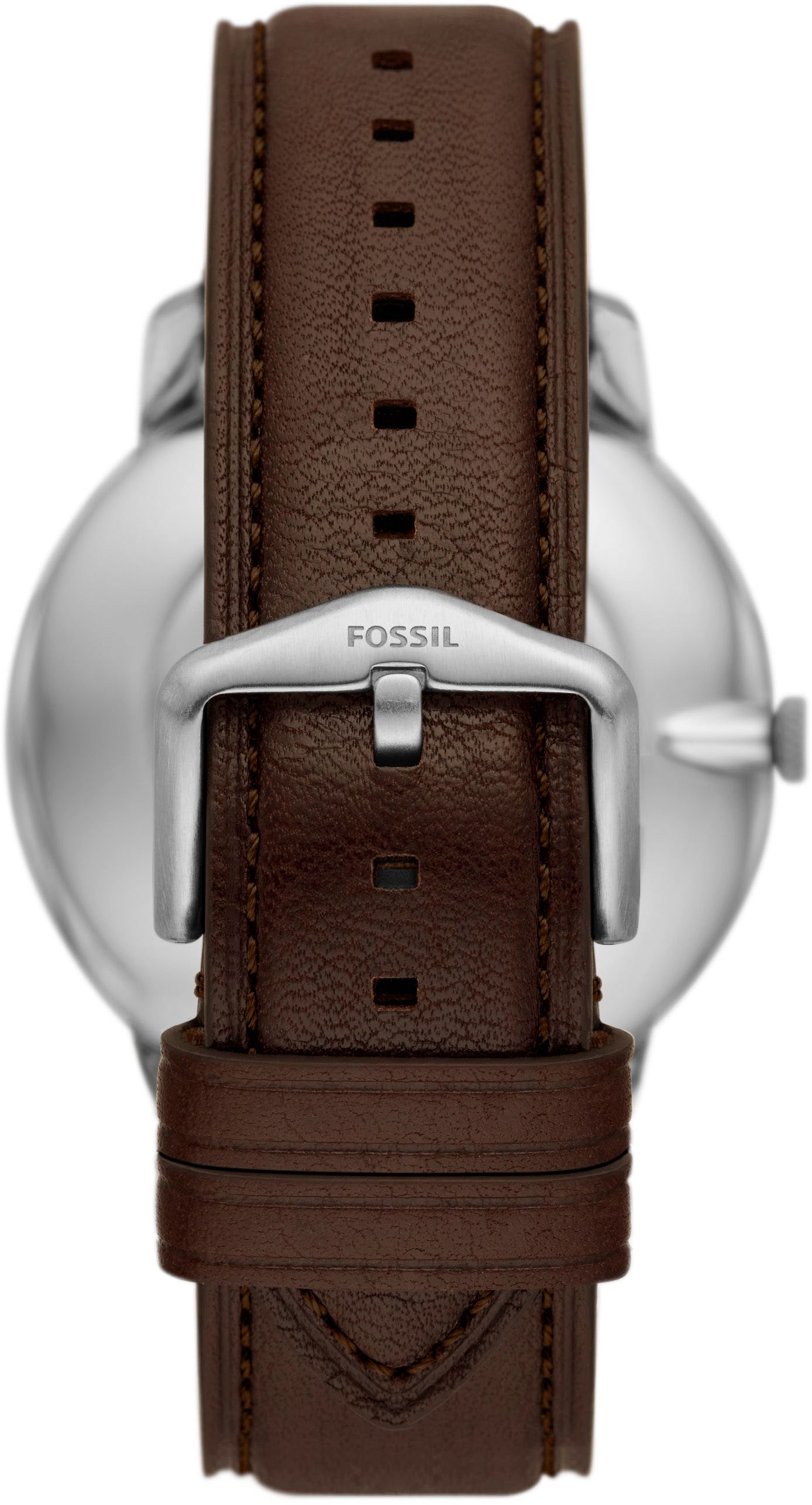 Fossil Quarzuhr »MINIMALIST 3H«, (Set, 2 tlg., mit Armband), Armbanduhr, Herrenuhr, ideal auch als Geschenk, Lederarmband