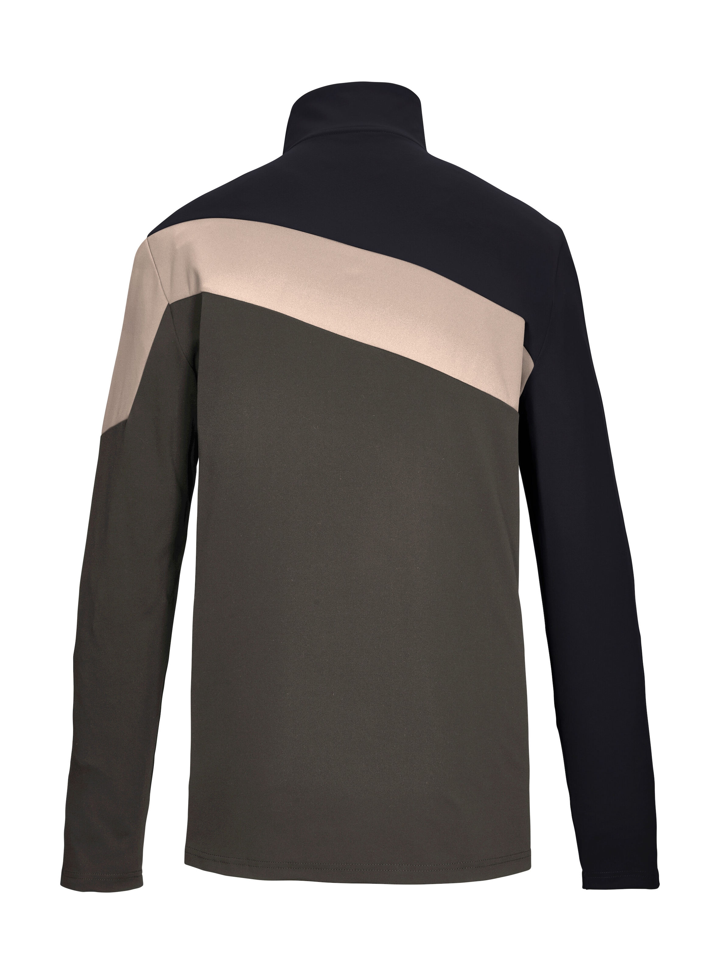 Killtec Langarmshirt »KSW 259 MN LS SHRT« Warmhaltendes Funktionsshirt mit Reißverschluss und Kinnschutz