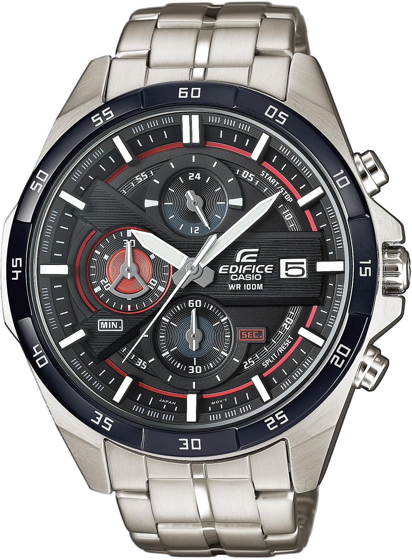 CASIO EDIFICE Chronograph »EFR-556DB-1AVUEF«, Quarzuhr, Armbanduhr, Herrenuhr, bis 10 bar wasserdicht, Stoppfunktion