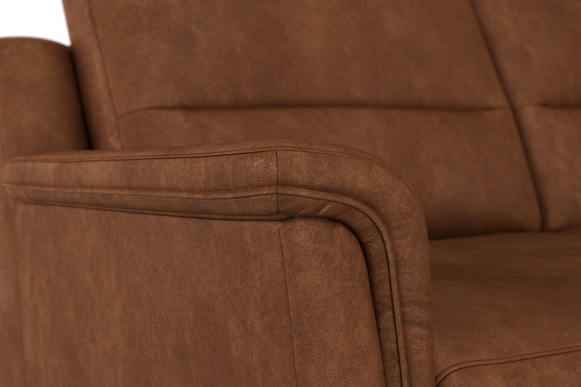 sit&more Ecksofa »Farö L-Form«, inklusive Federkern, wahlweise mit Bettfunktion und Bettkasten