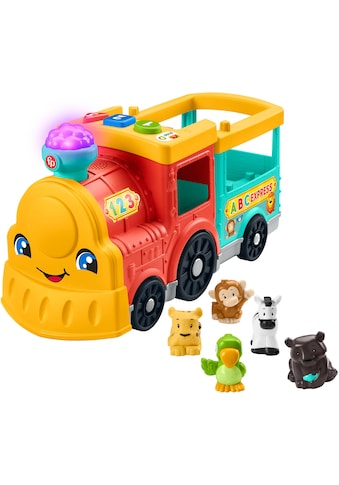 Spielzeug-Eisenbahn »Little People, ABC Zug«, inkl. 5 Tierfreunde Figuren, mit Licht...