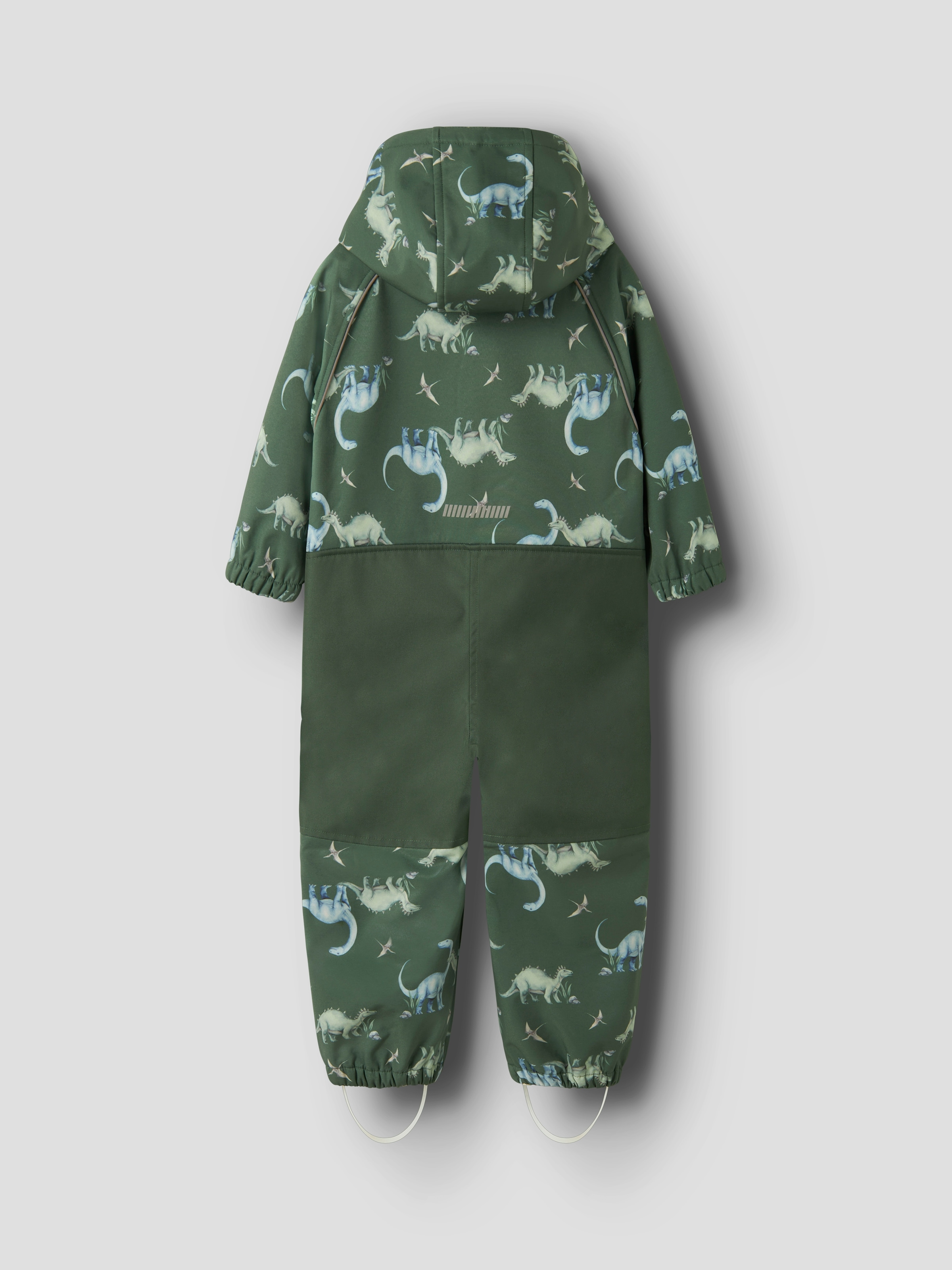 Name It »NMMALFA08 SOFTSHELL SUIT AOP 1FO NOOS« mit dekorativen und reflektierenden Details