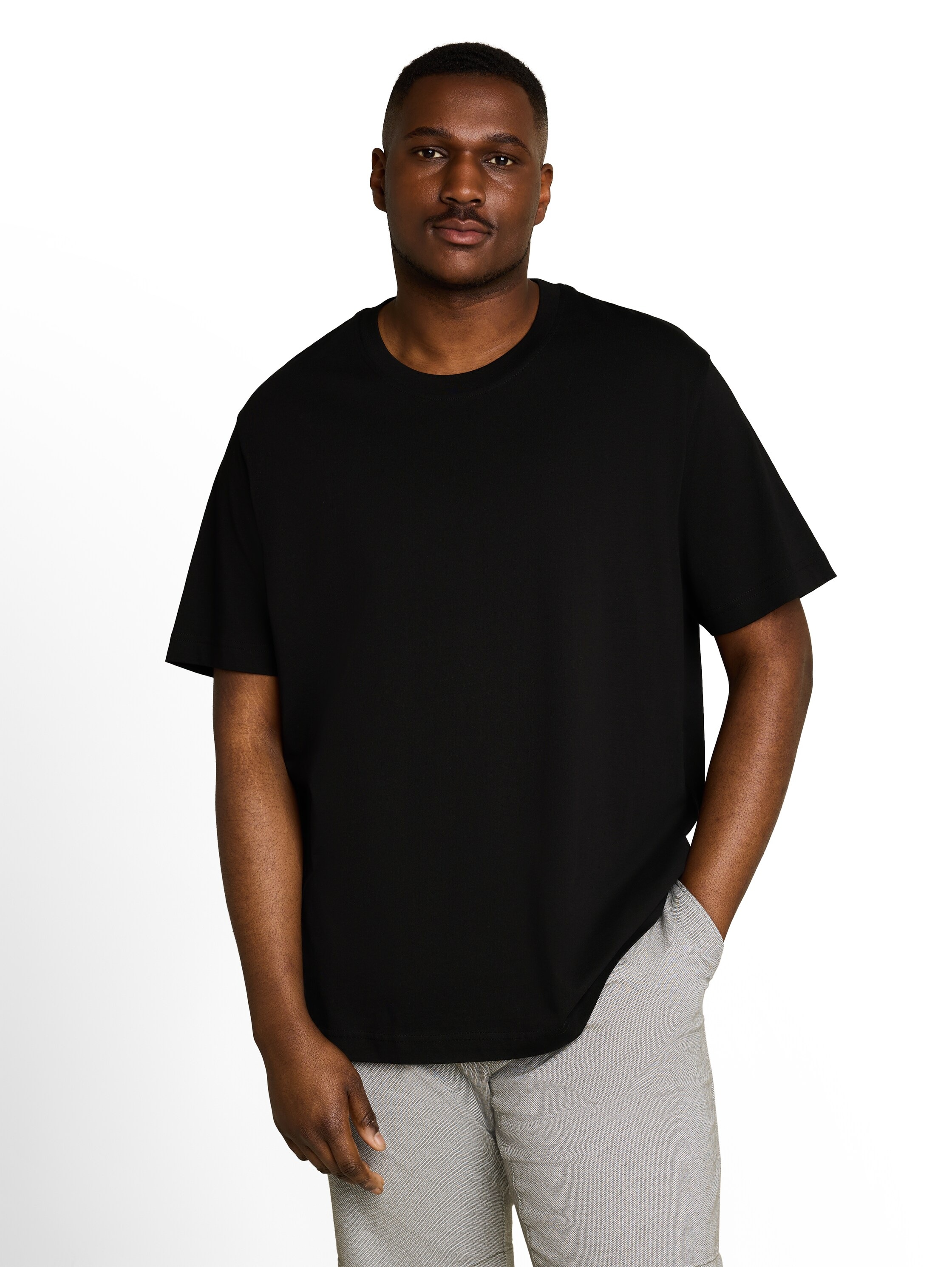TOM TAILOR PLUS Print-Shirt Packung, 2er,  im 2er Pack
