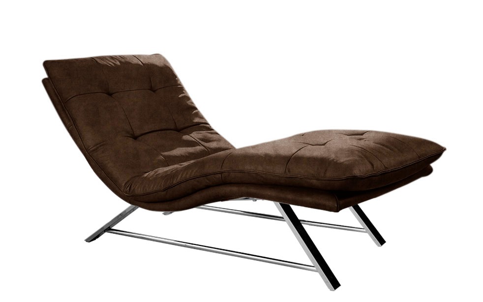 W.SCHILLIG Relaxliege »daily dreams« in Waffelkissen-Optik, wahlweise mit Motor, Kufengestell, in 2 Breiten