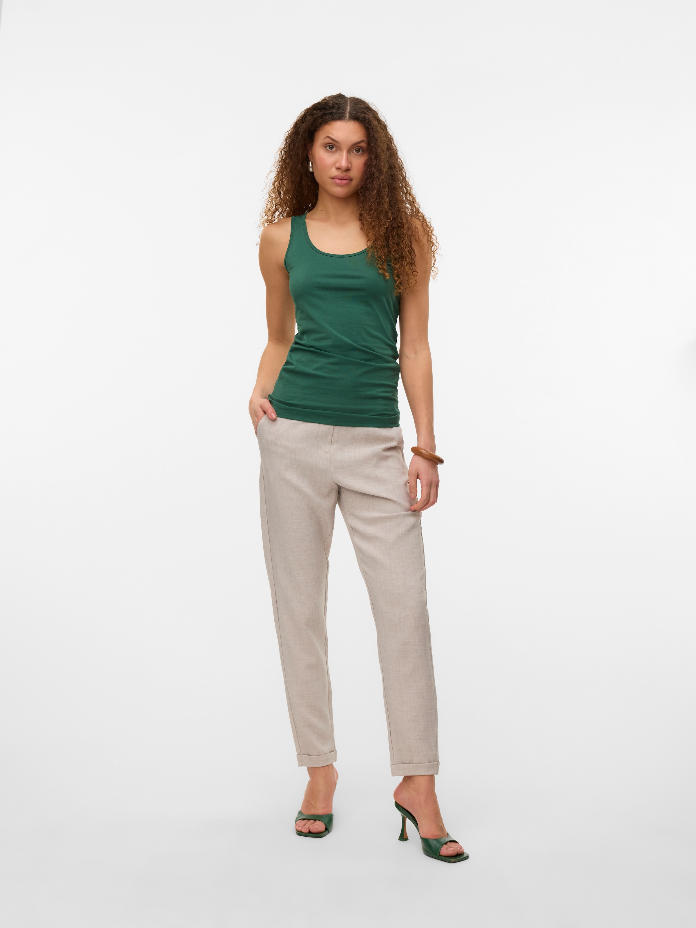 Vero Moda Shirttop »VMLULU LONG TANK TOP JRS GA NOOS«