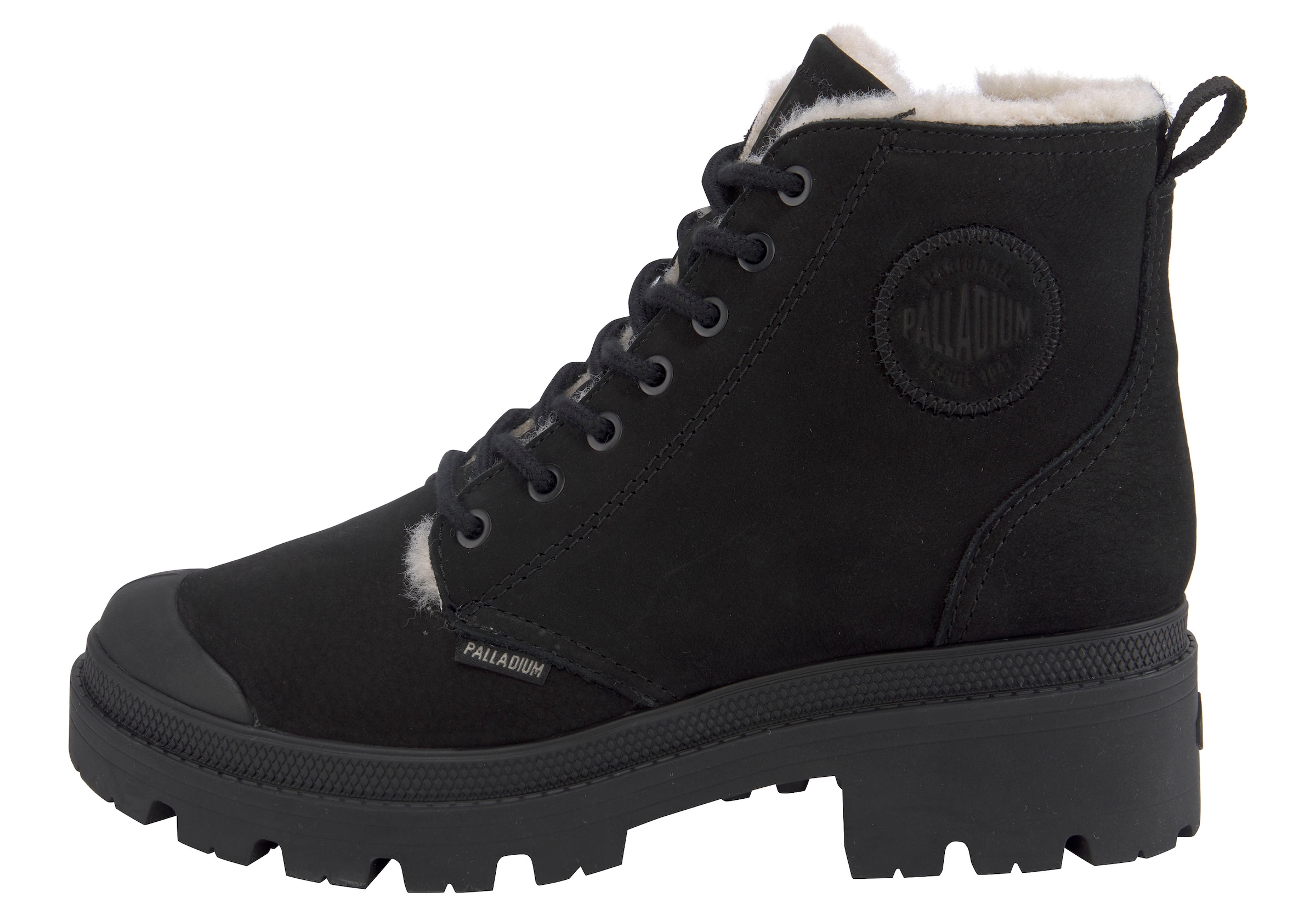 Palladium Schnürboots »PALLABASE NBK ZIP WL«, gefüttert