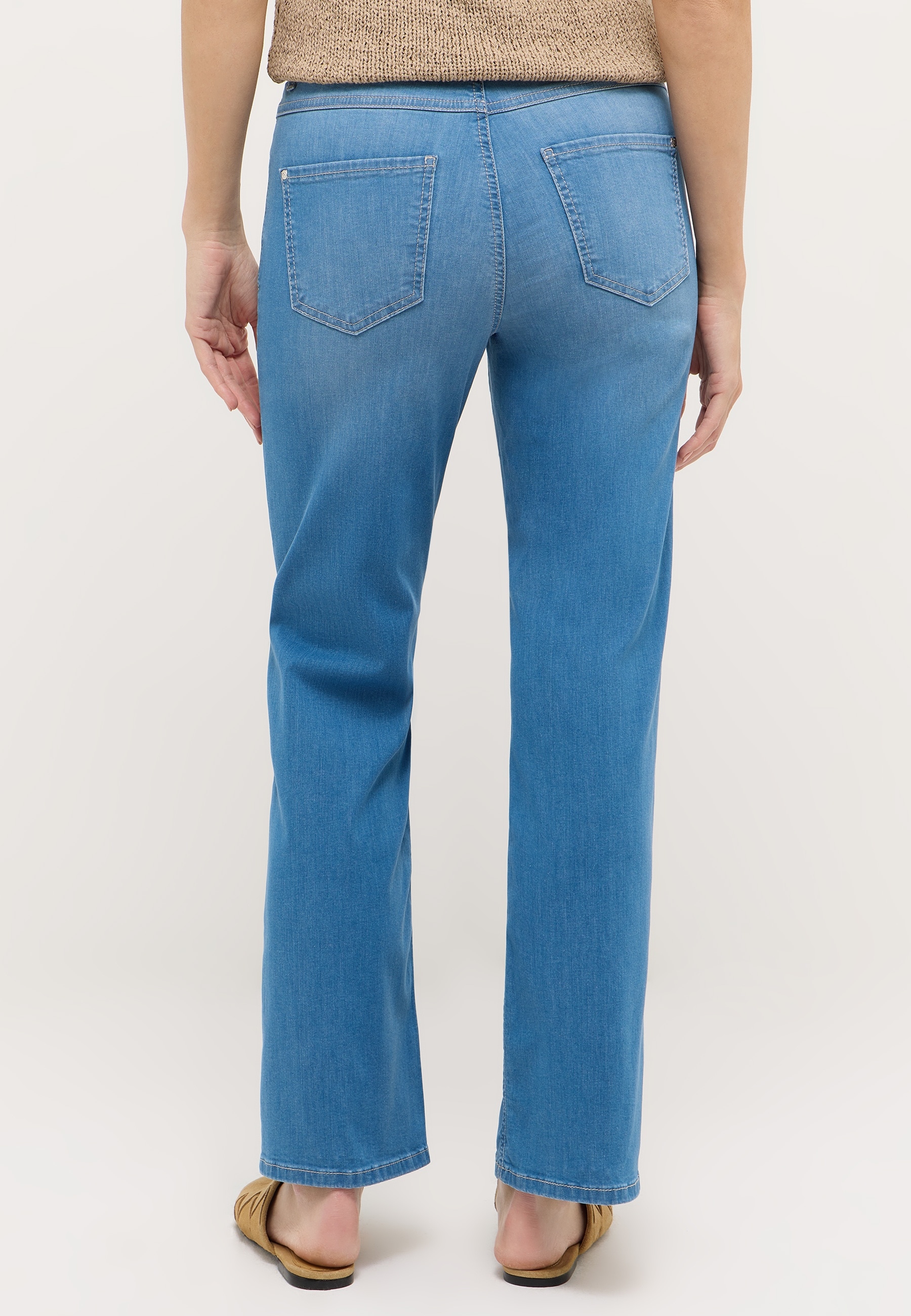 ANGELS Straight-Jeans »Lara« Wide Leg