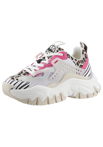 Plateausneaker »TRAIL ONE«, mit angesagtem Animalprint, Freizeitschuh, Halbschuh,...