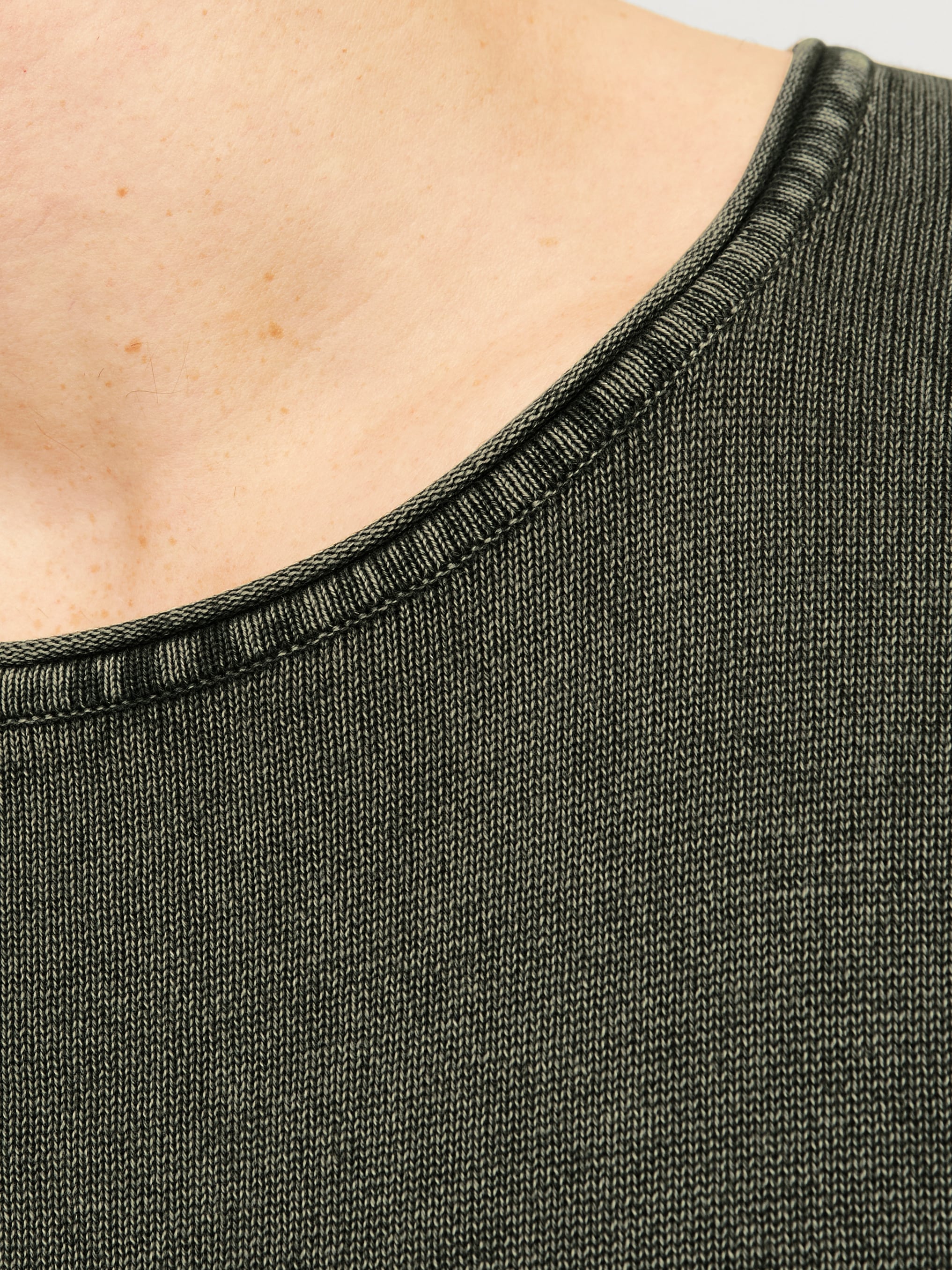 Jack & Jones Strickpullover »JJELEO KNIT CREW NECK NOOS« mit Rundhalsausschnitt