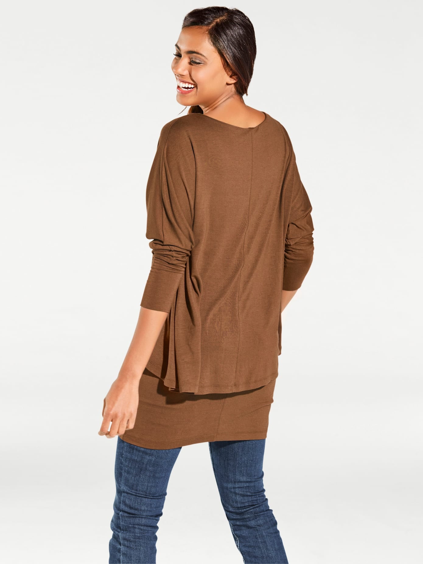 heine Rundhalsshirt »Rundhals-Shirt«, (1 tlg.)