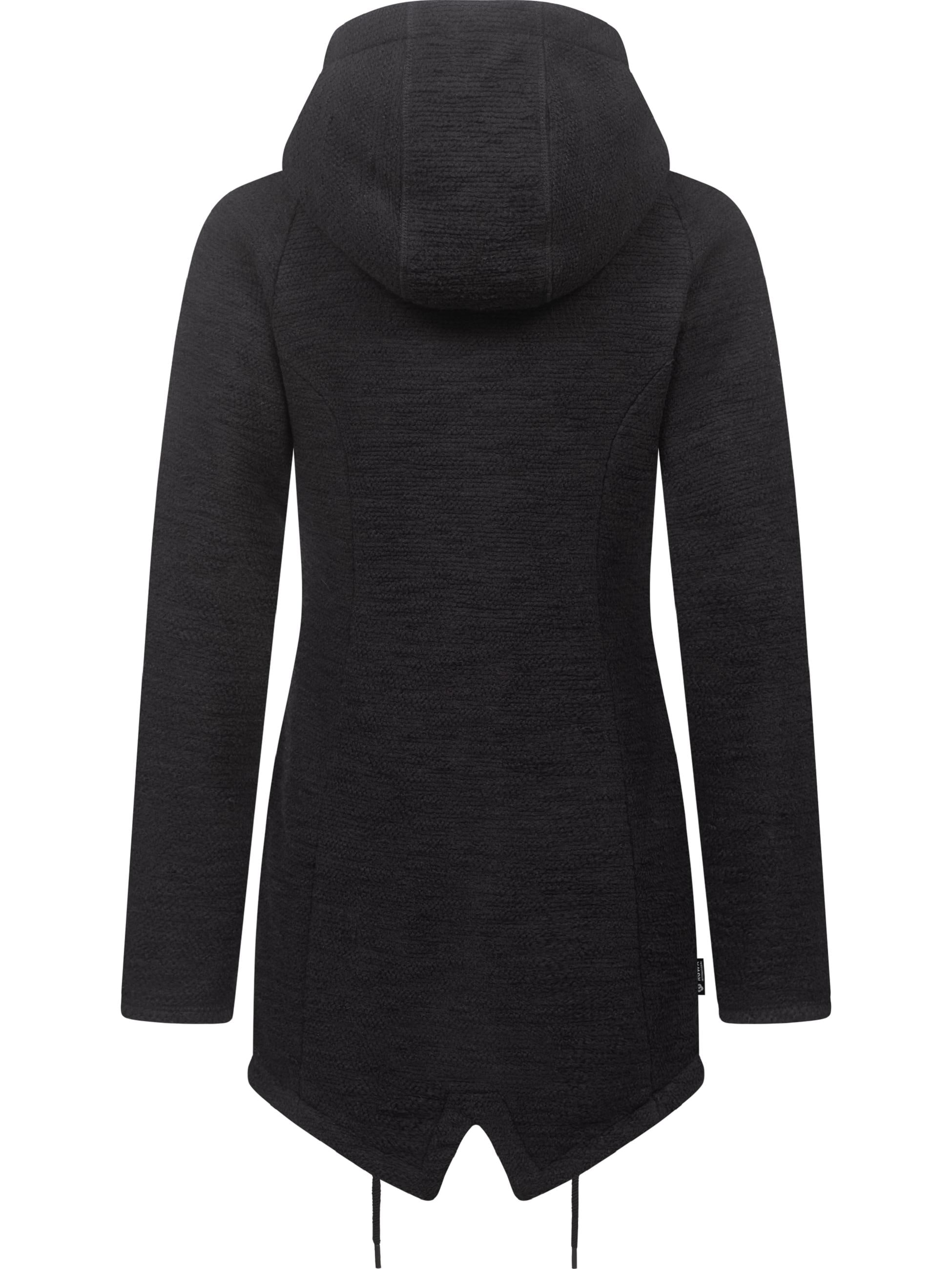 Ragwear Kapuzensweatjacke »Kapuzenstrickjacke Wingi Melange«
