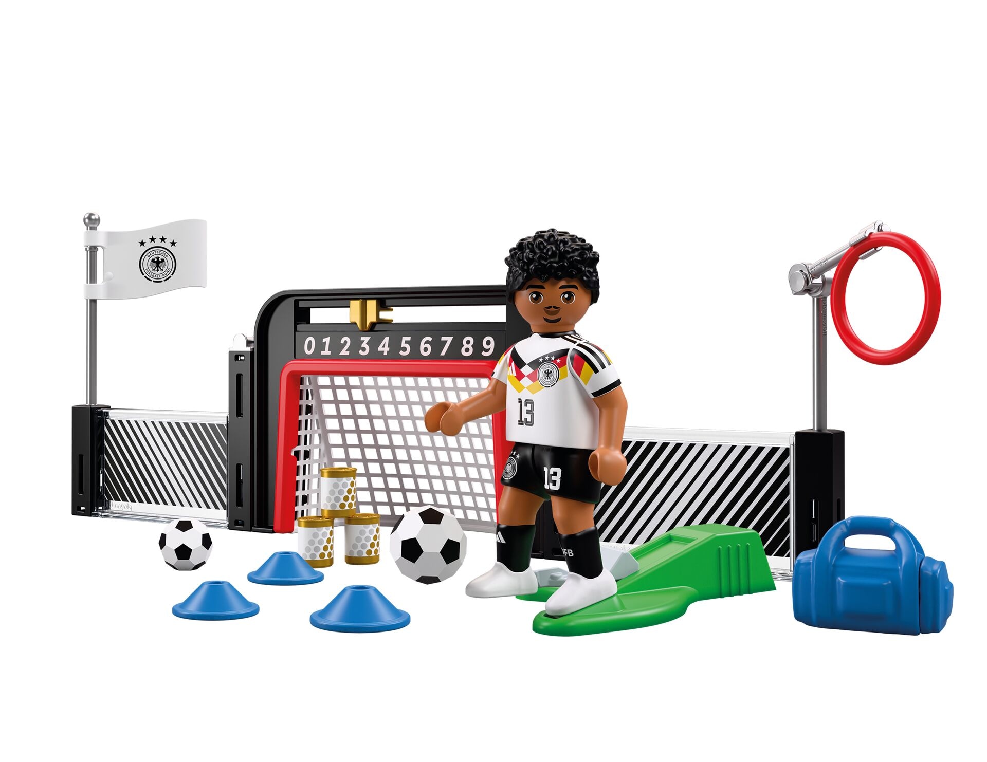 Playmobil® Konstruktions-Spielset »DFB Trainings-Station Nmecha (72255), DFB« Made in Europe