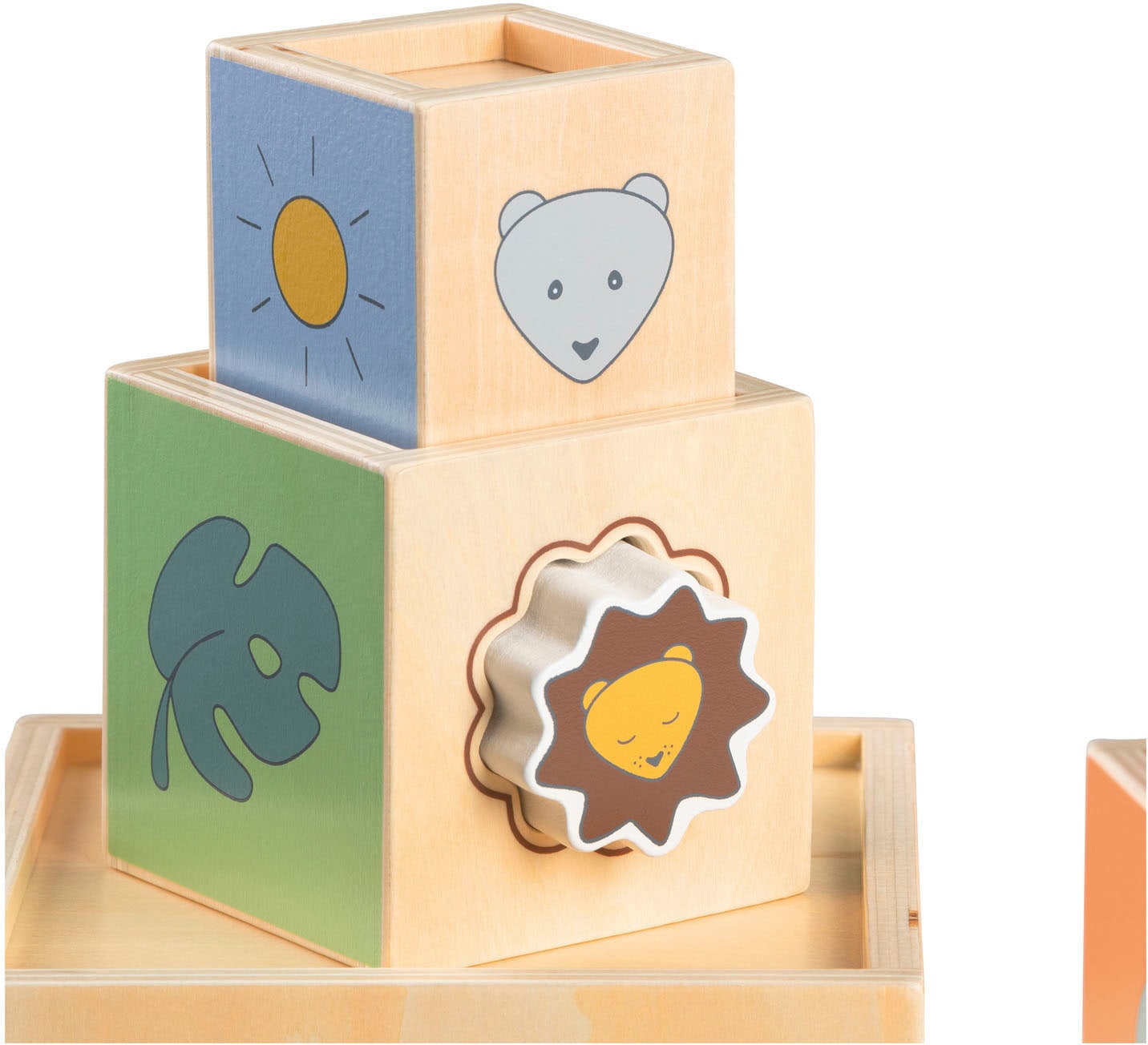 Hauck Stapelspielzeug »Stack N Rise«, FSC® - schützt Wald - weltweit