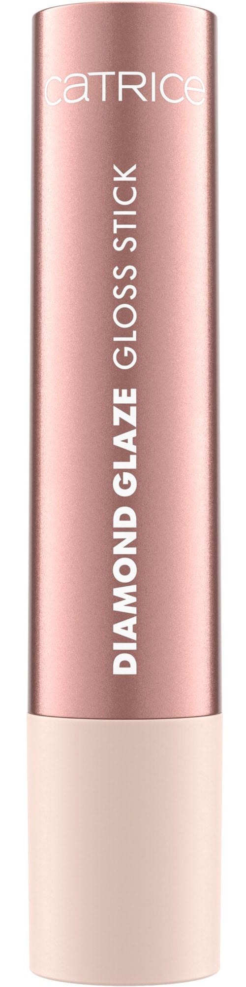 Catrice Lippenstift »Diamond Glaze Gloss Stick«, Schmelzende, pflegende Textur, Gelartiges Finish mit intensivem Glanz