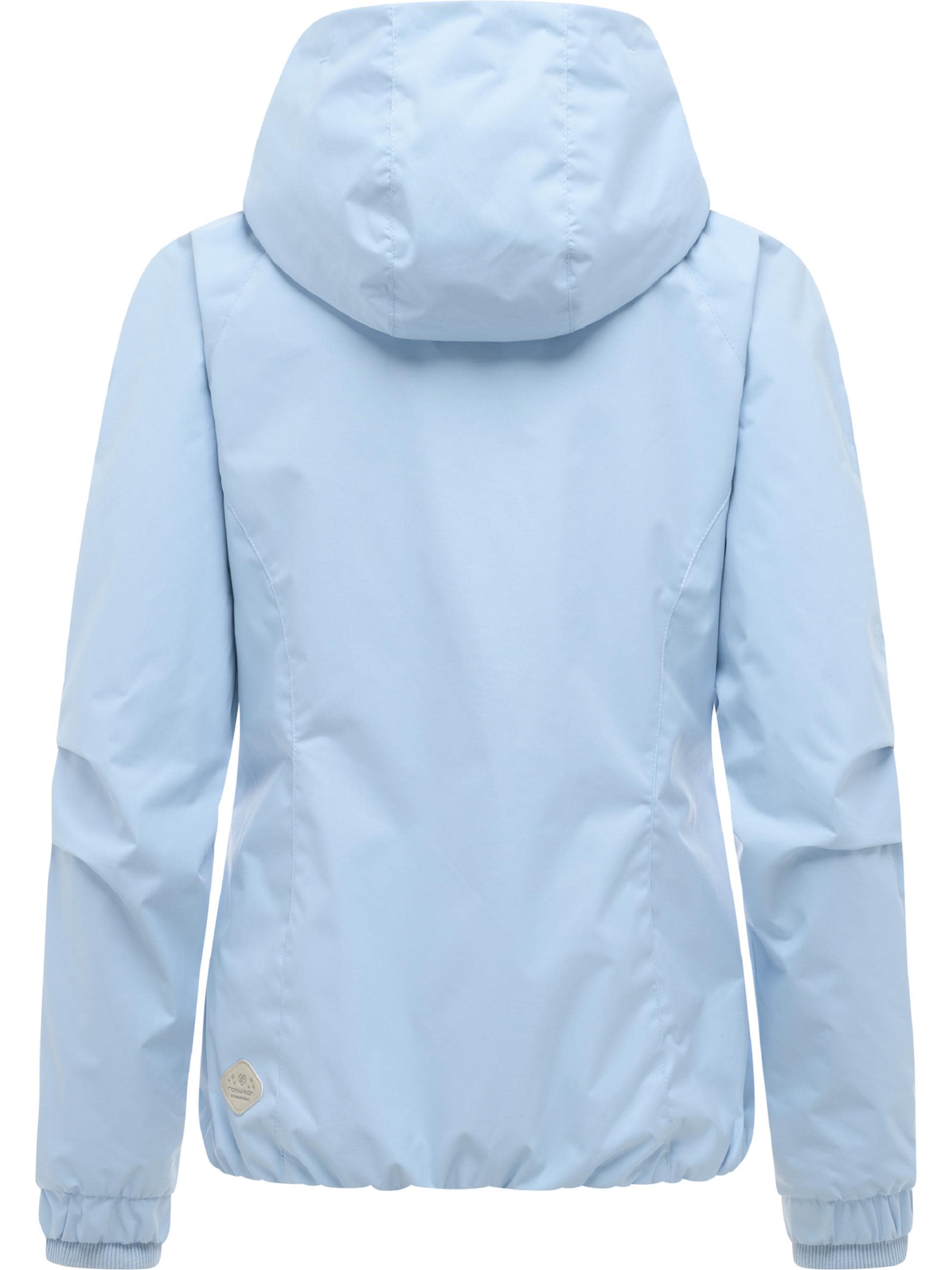Ragwear Outdoorjacke »Übergangsjacke Dizzie« mit Kapuze Wasserdichte Übergangsjacke mit großer Kapuze