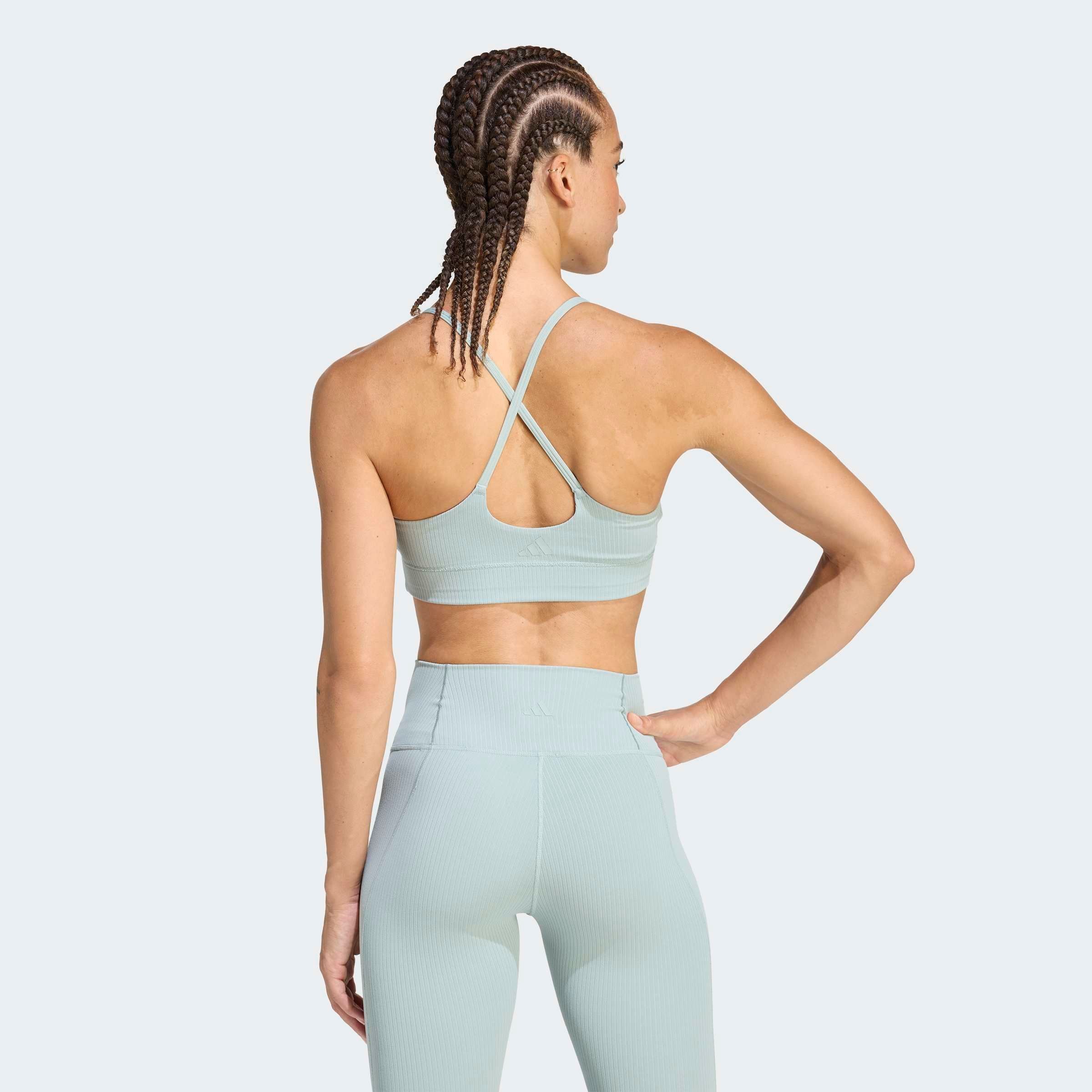 adidas Performance Sport-BH »ADIDAS ALL ME LIGHT SUPPORT RIB BRA LONGLINE«