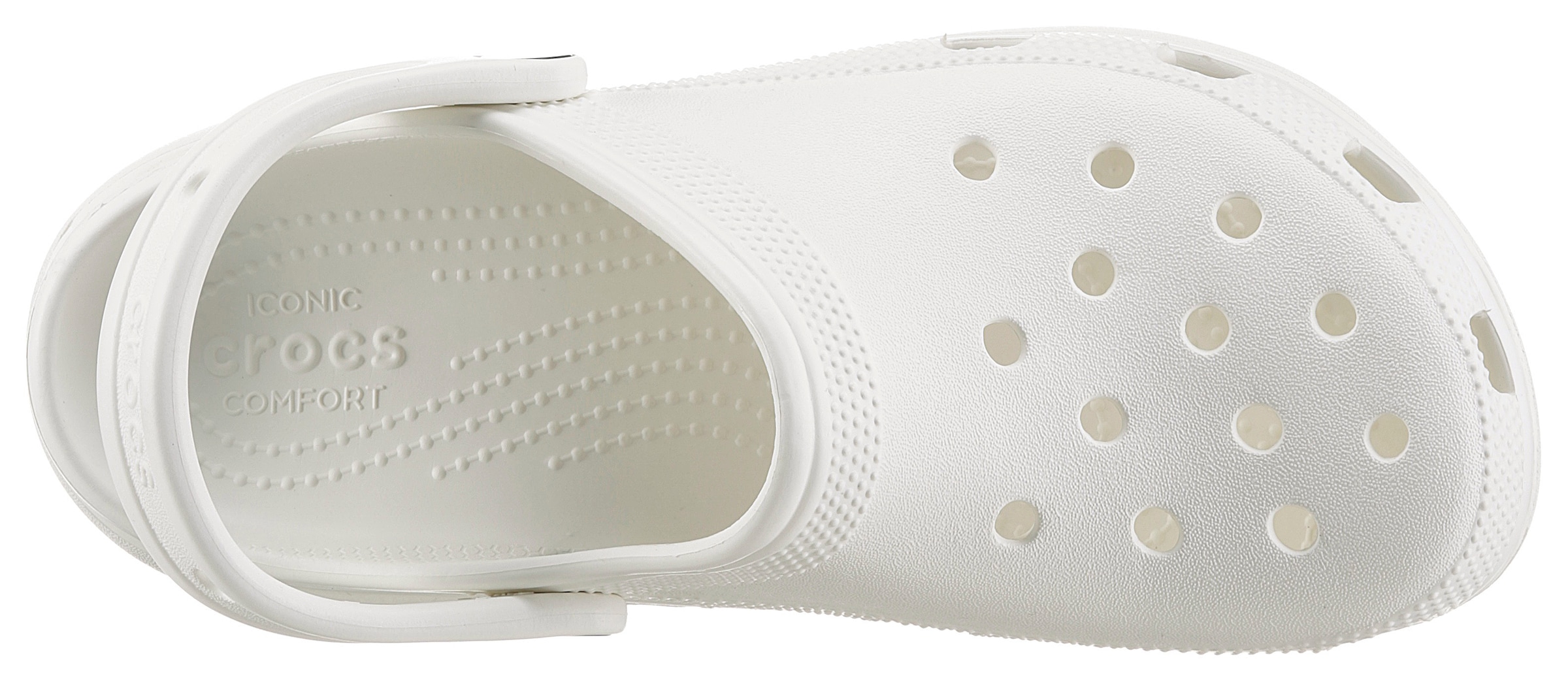 Crocs Clog »Classic Platform Clog W«, Plateau, Sommerschuh, Schlappen, Hausschuh, trendige Plateausohle