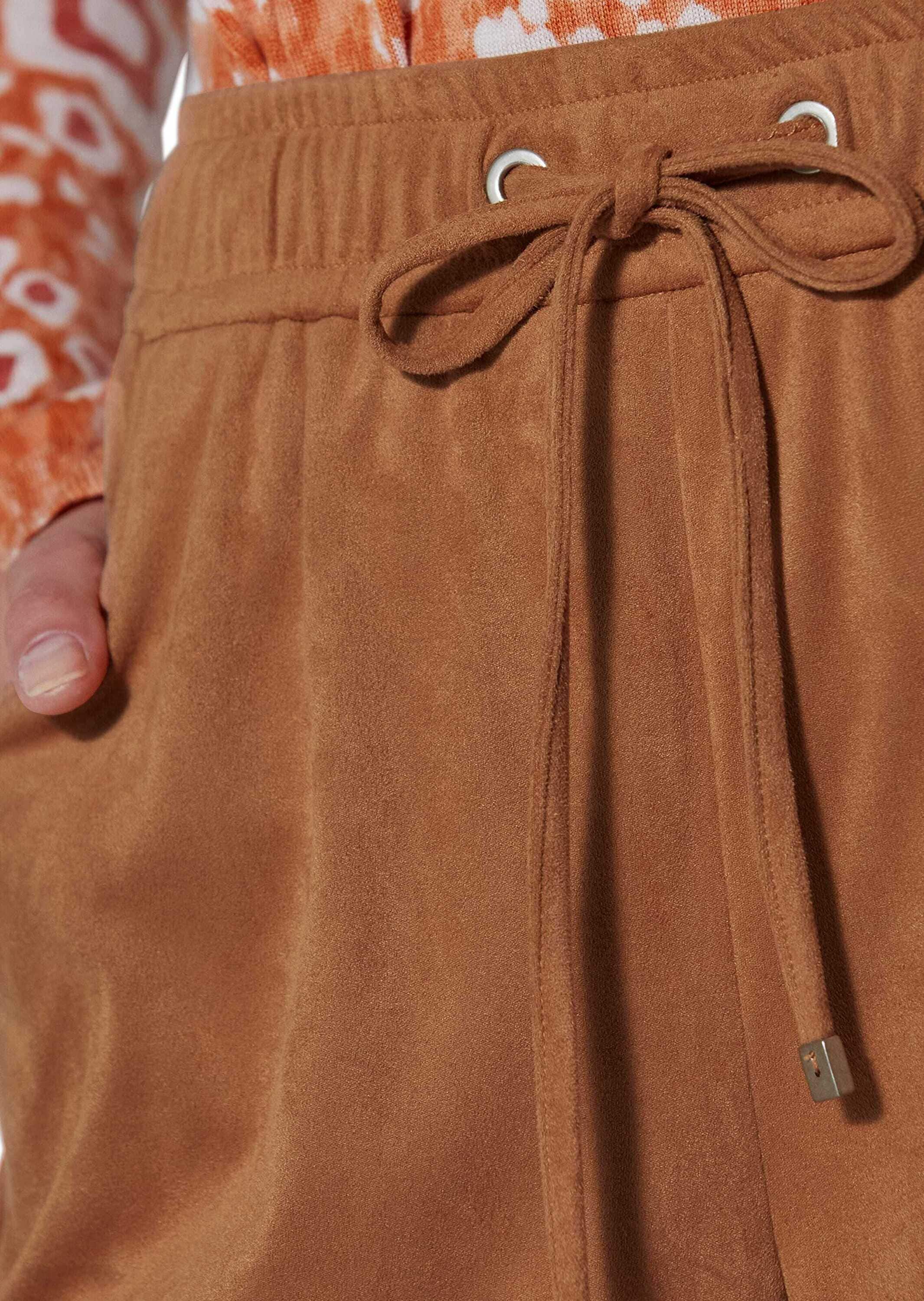 MADELEINE Culotte »Hose Weite Velourshose«